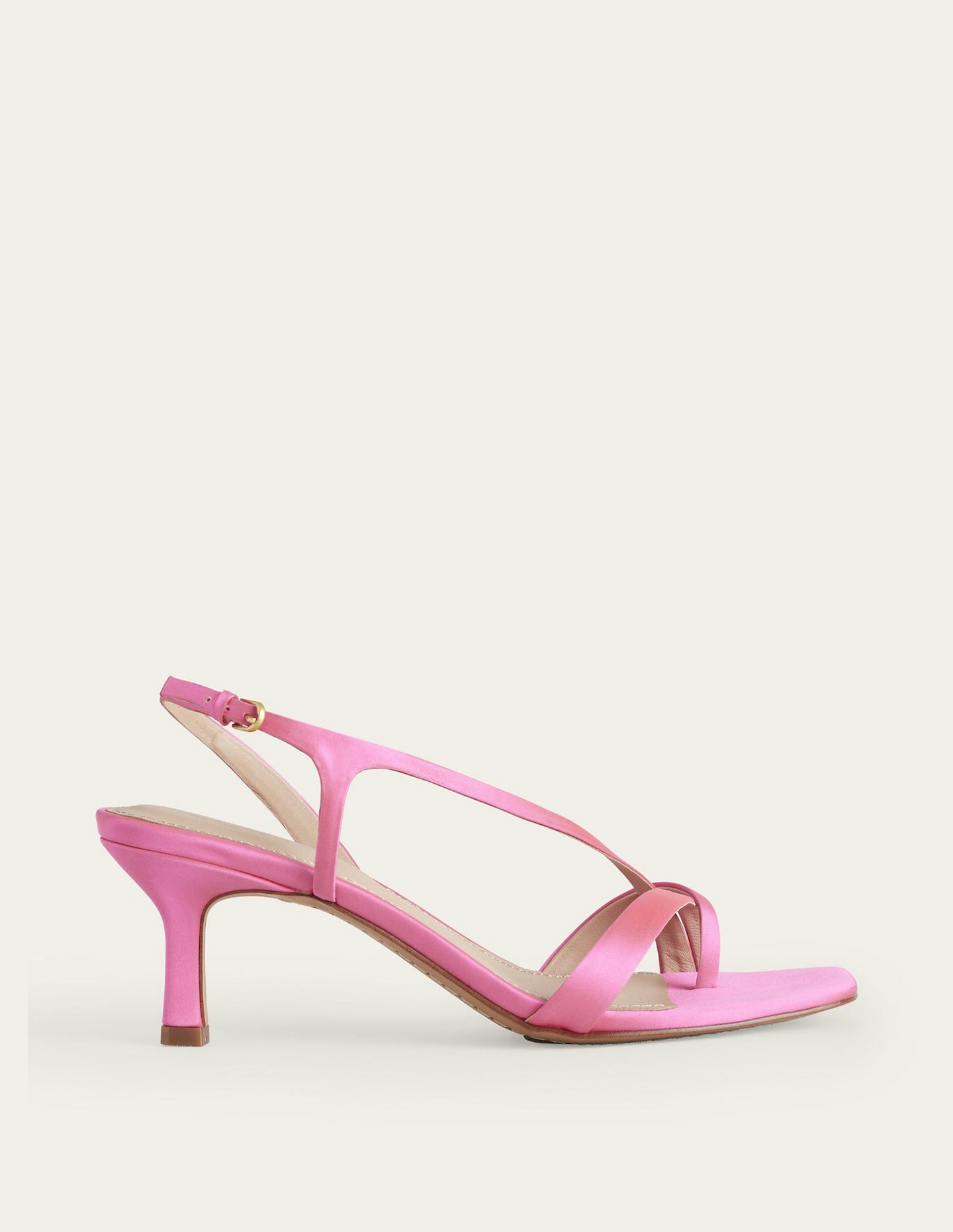 Boden, Satin Low-Heeled Sandals