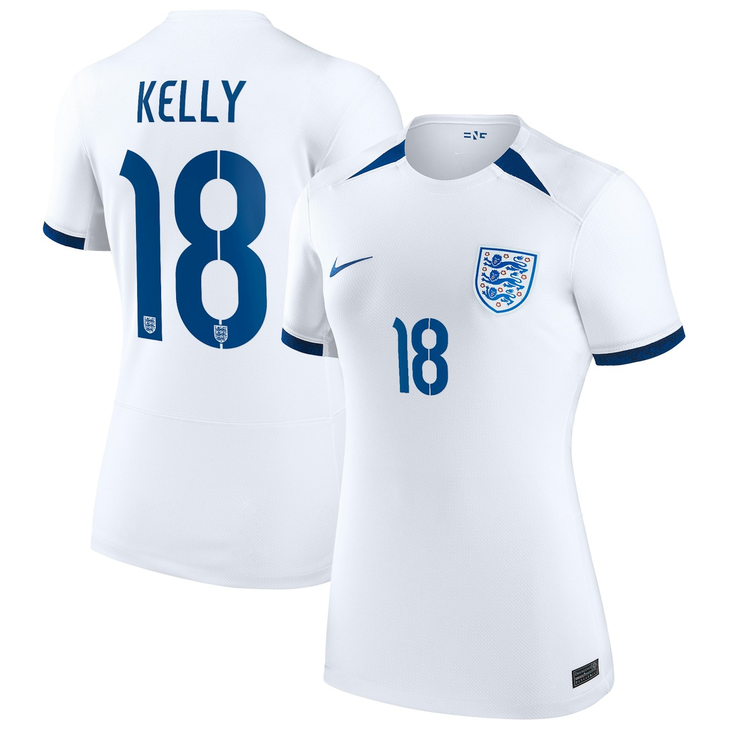 England Women's Football Shirt 2023 Chloe Kelly