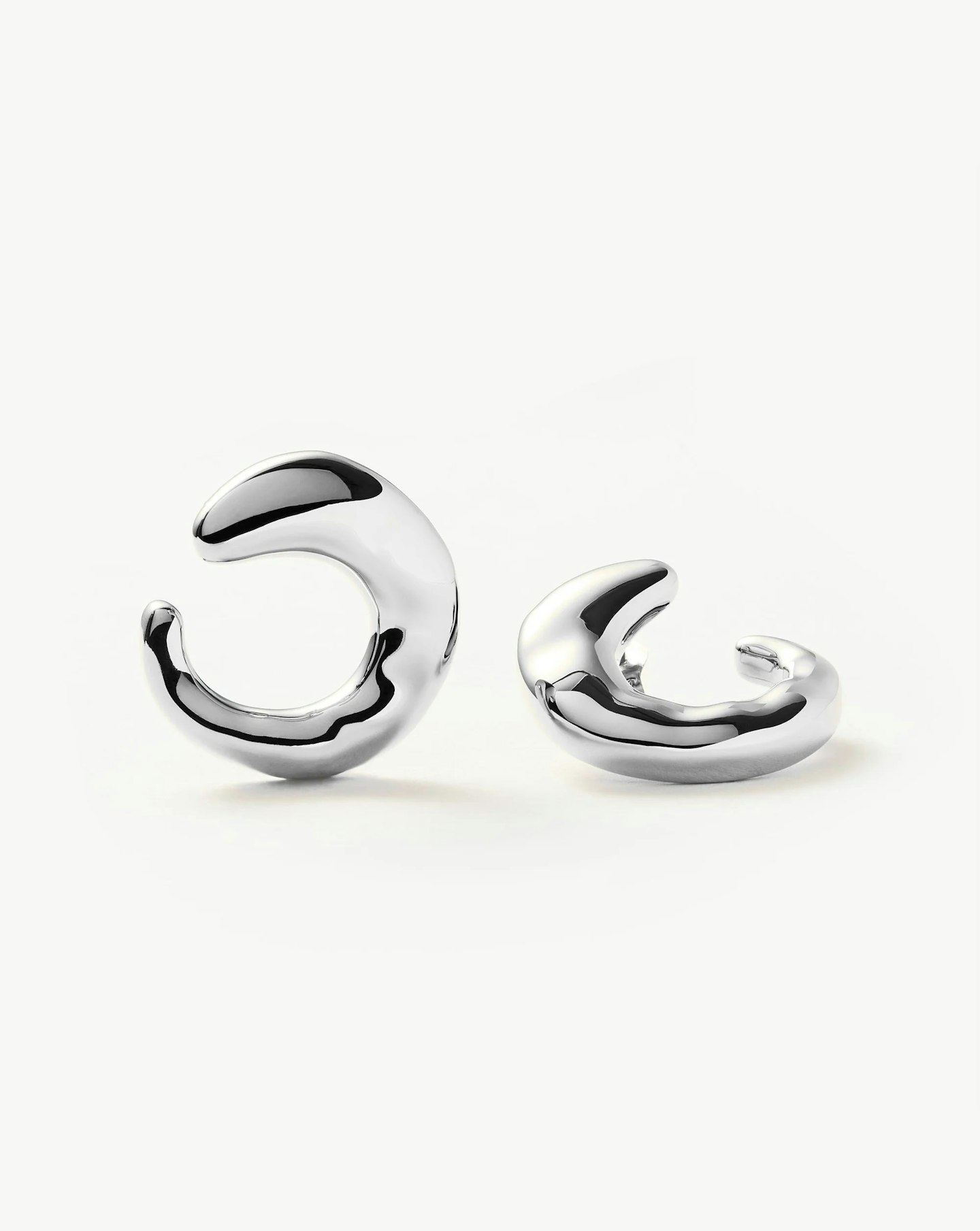 Missoma, Molten Silver Earrings