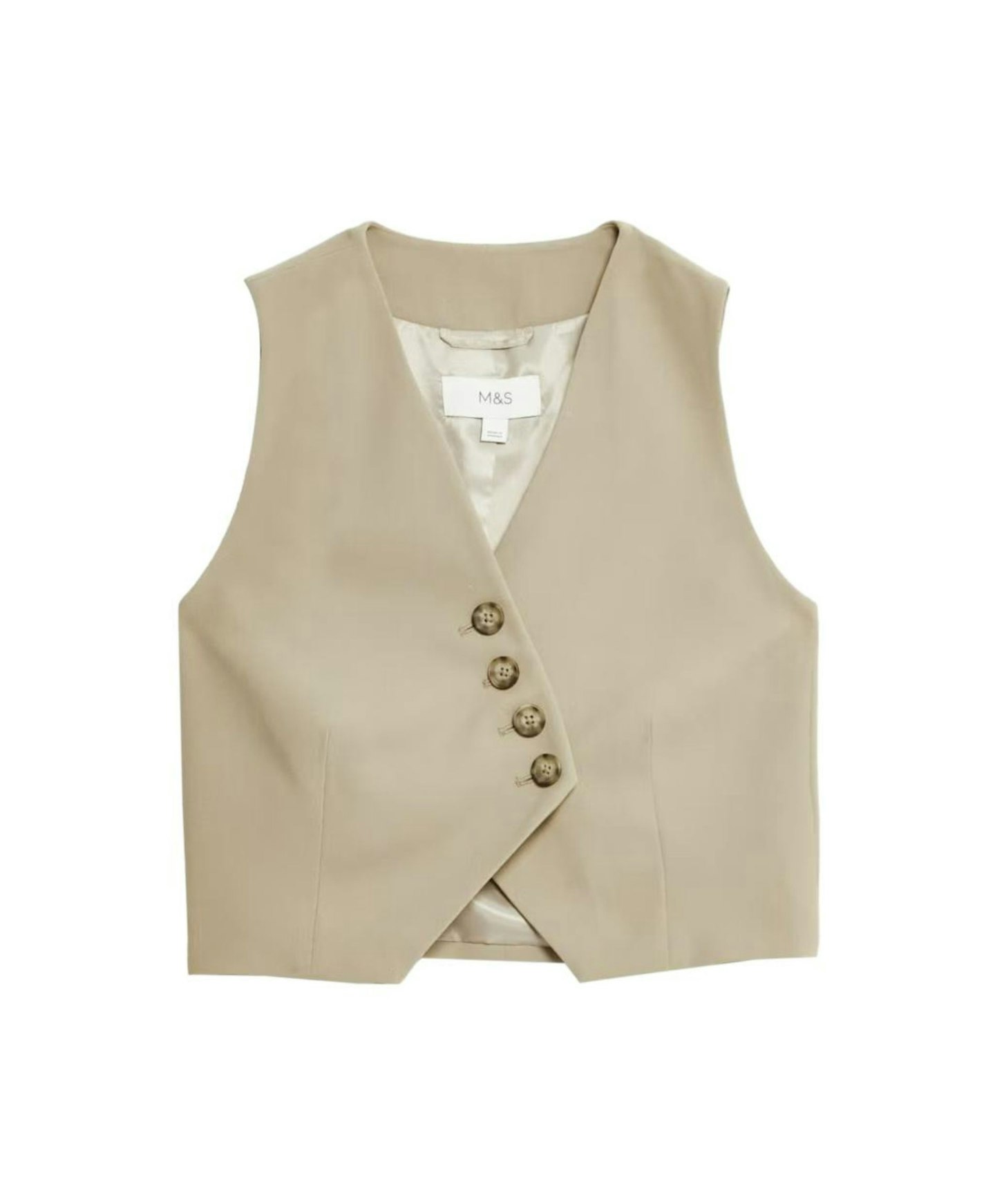 M&S, Tailored Asymmetric Waistcoat