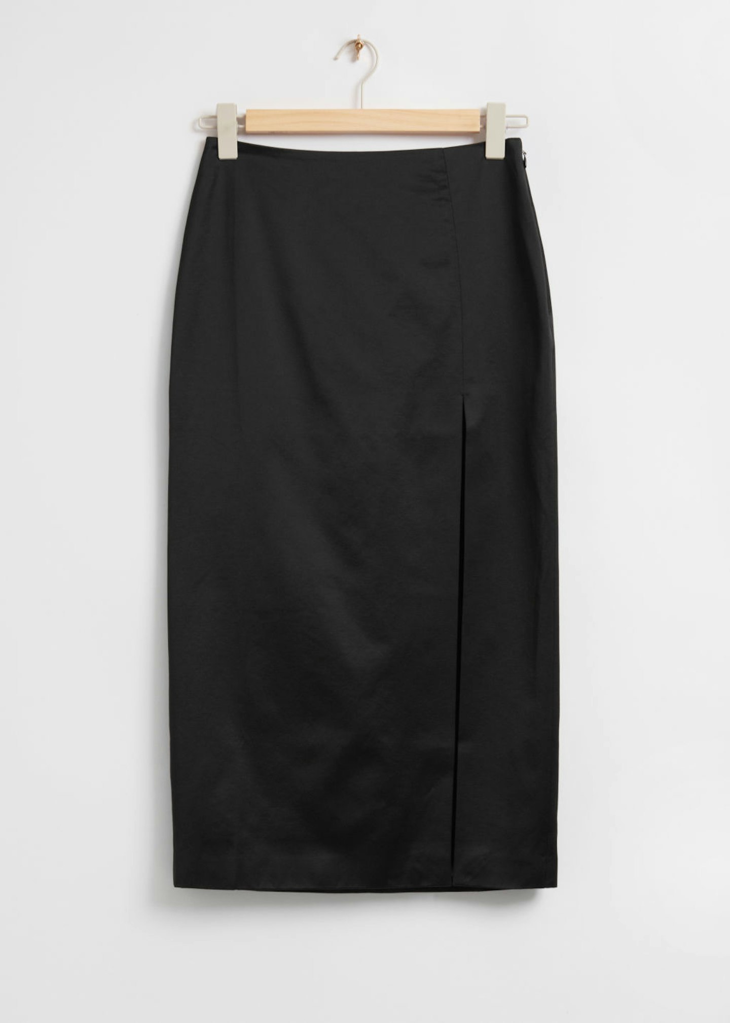 & Other Stories, Fitted Midi Slit Skirt