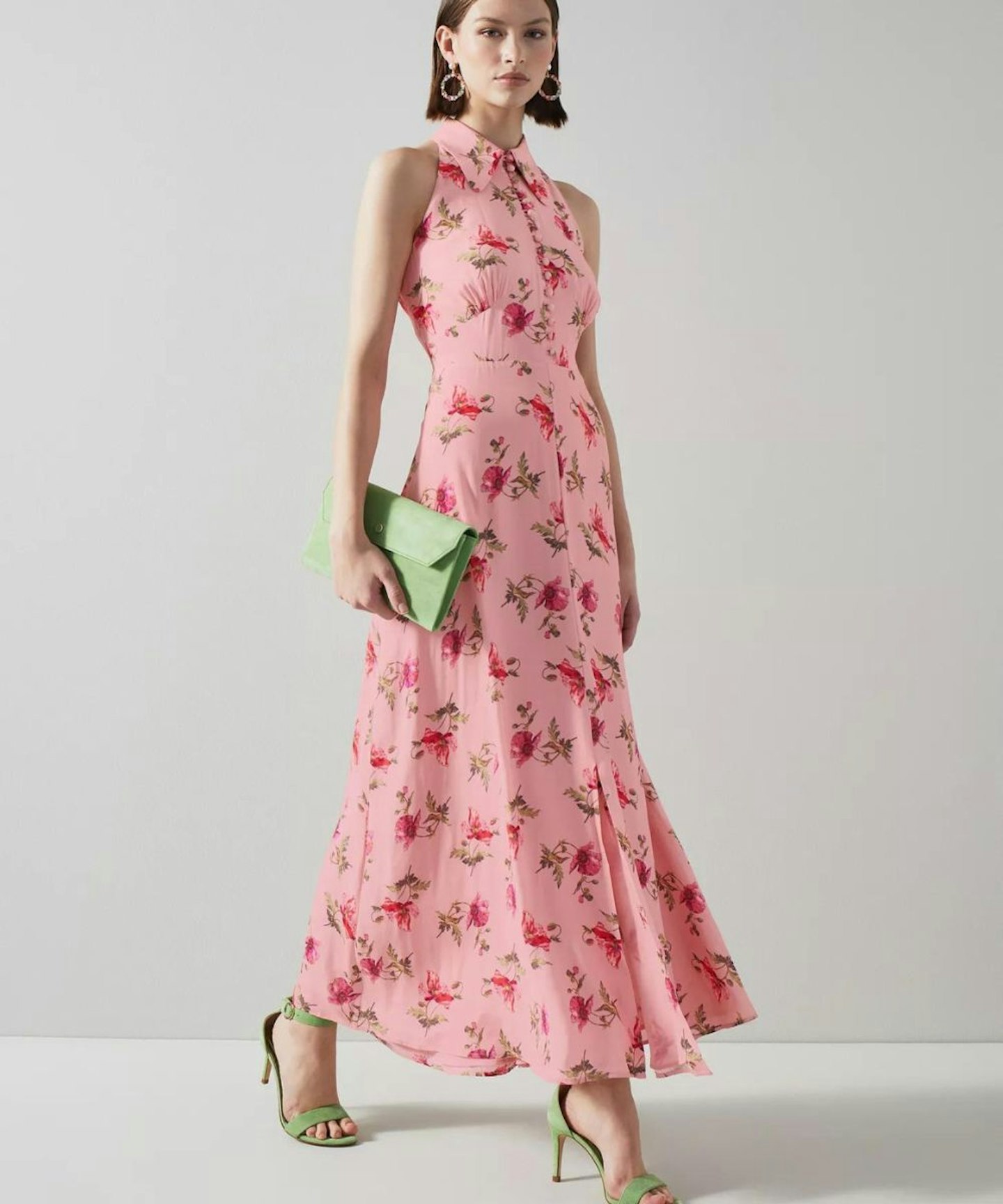 poppy printed dress