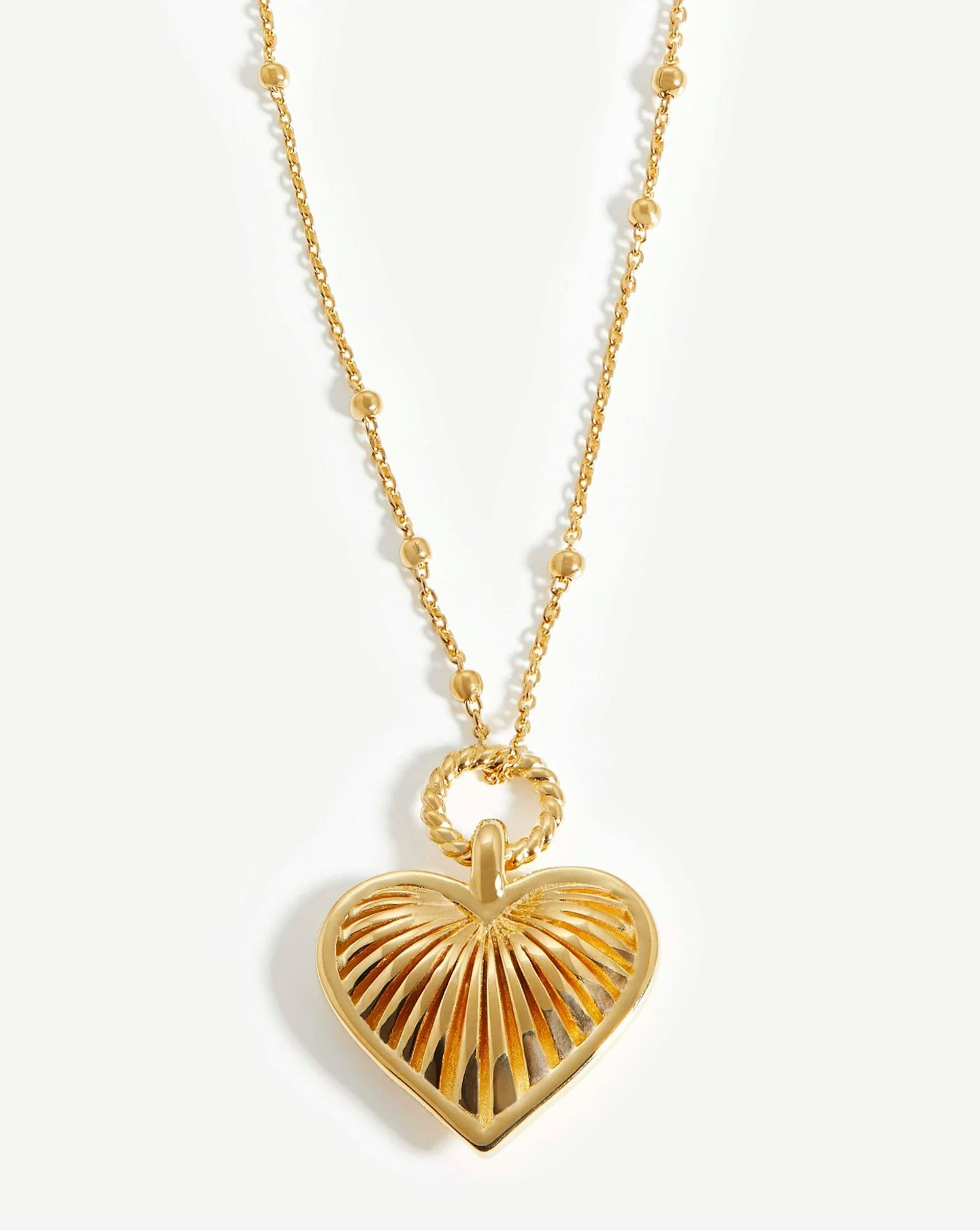 missoma heart necklace 