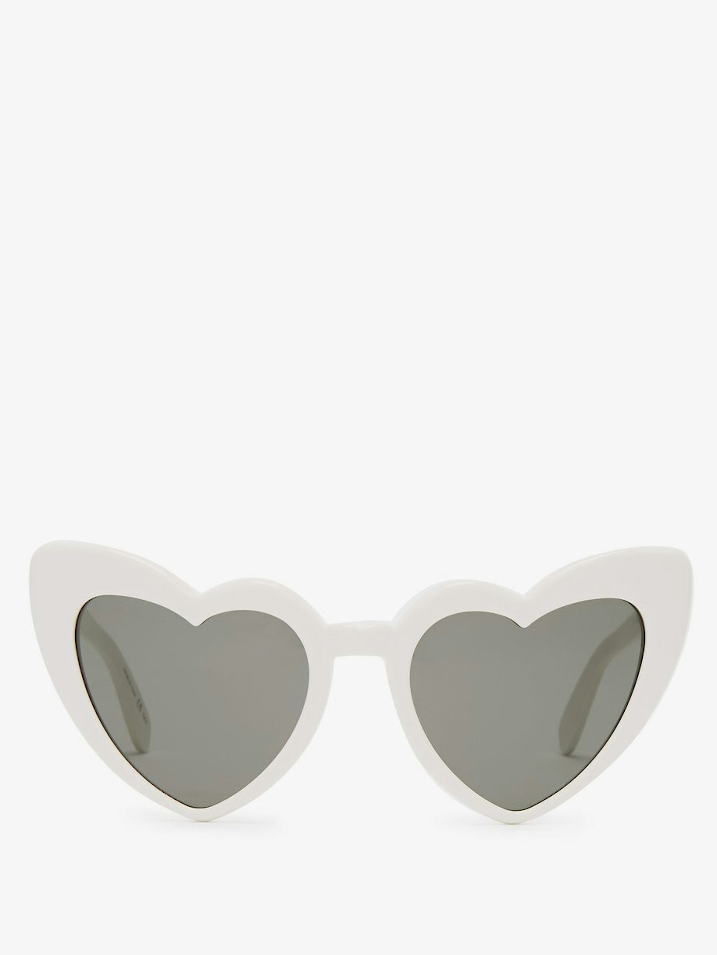 Saint Laurent Eyewear, Loulou Heart-Shaped Acetate Sunglasses