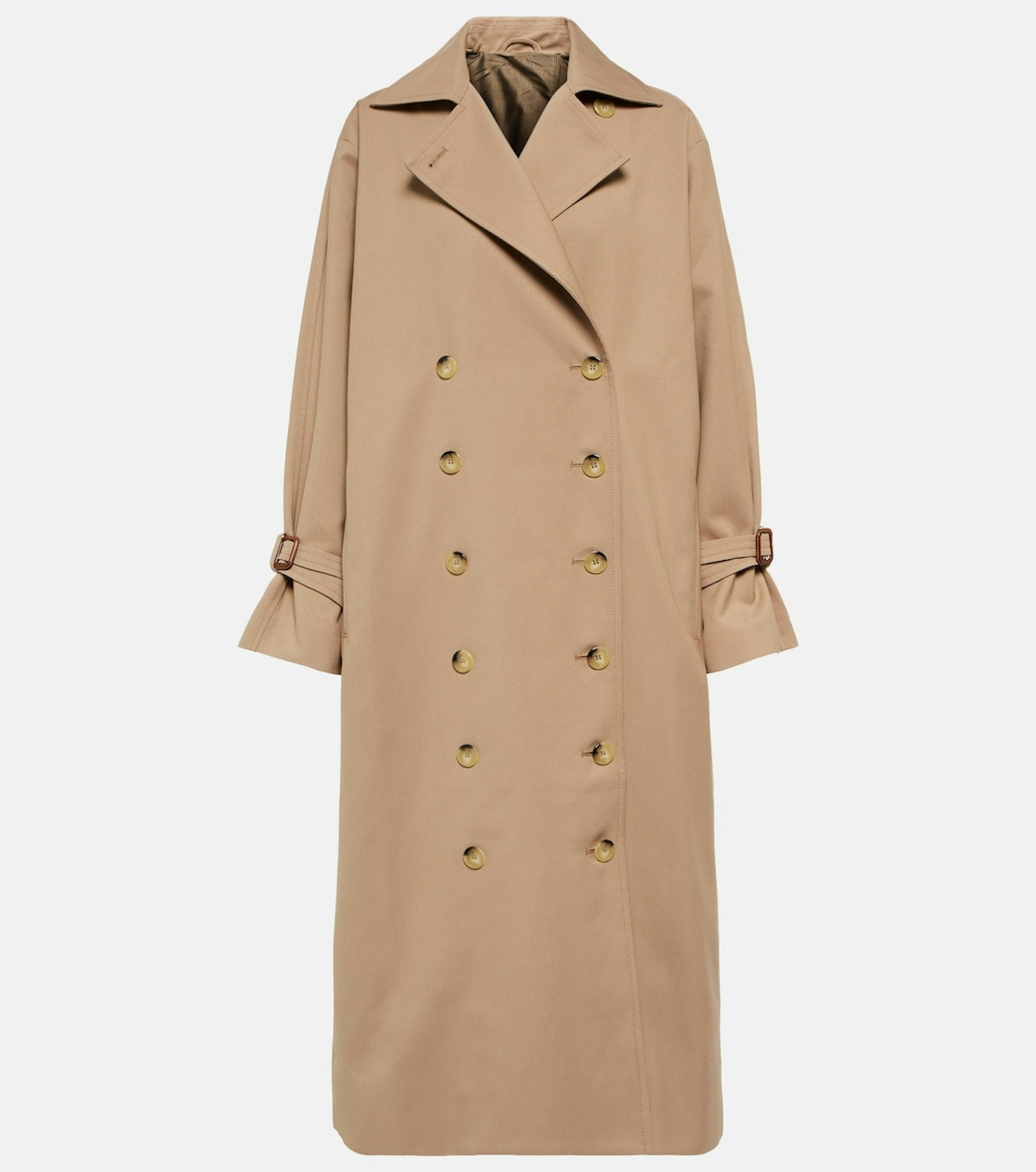 Tôteme Signature Cotton-Blend Trench Coat