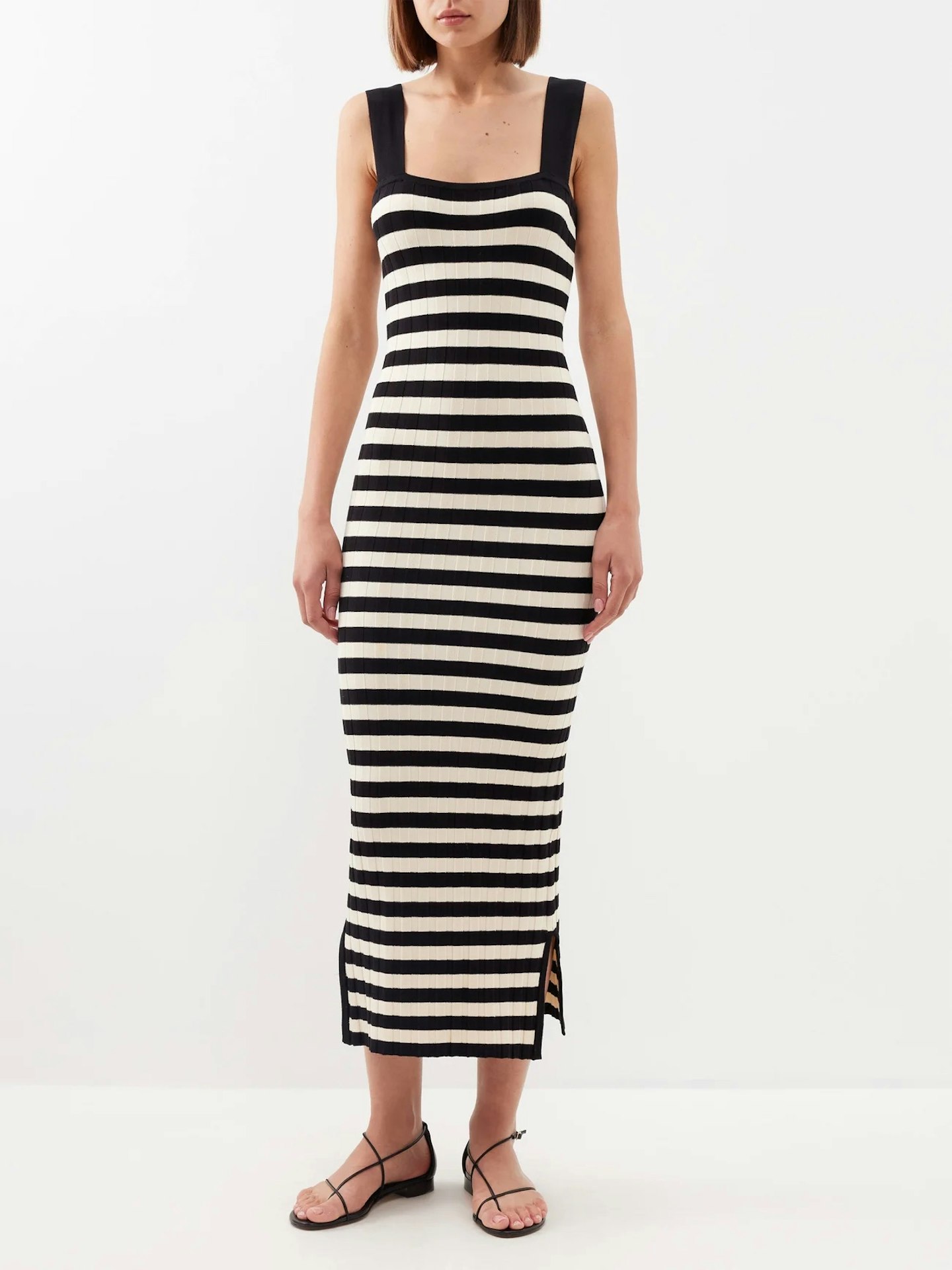 Shop Meghan Markle's black-and-white striped Posse dress