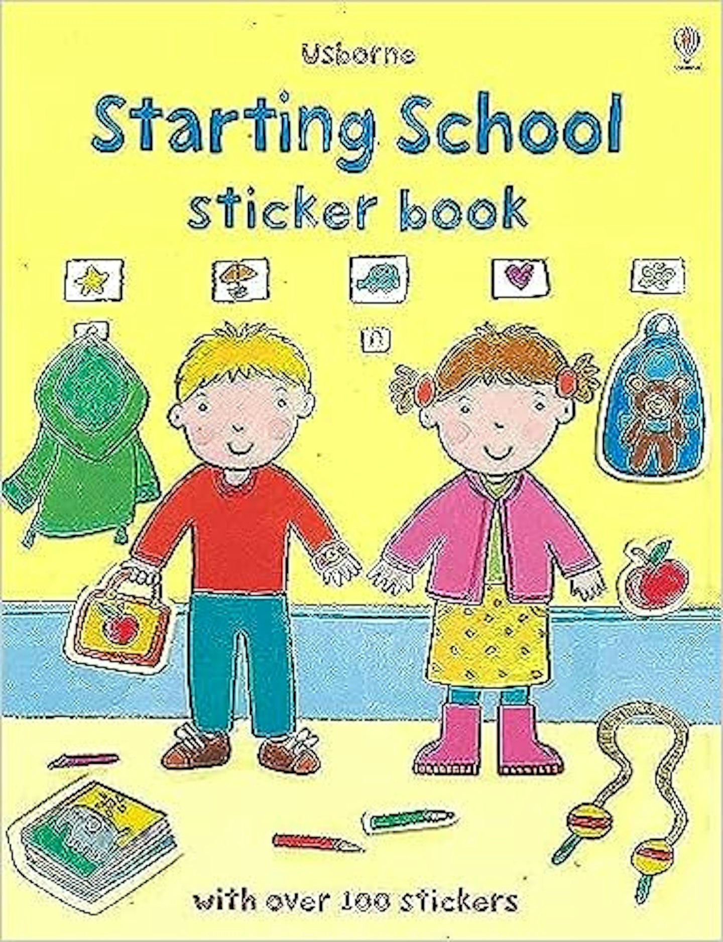 Starting School Sticker Book by Felicity Brooks and Kay Widdowson (3+)