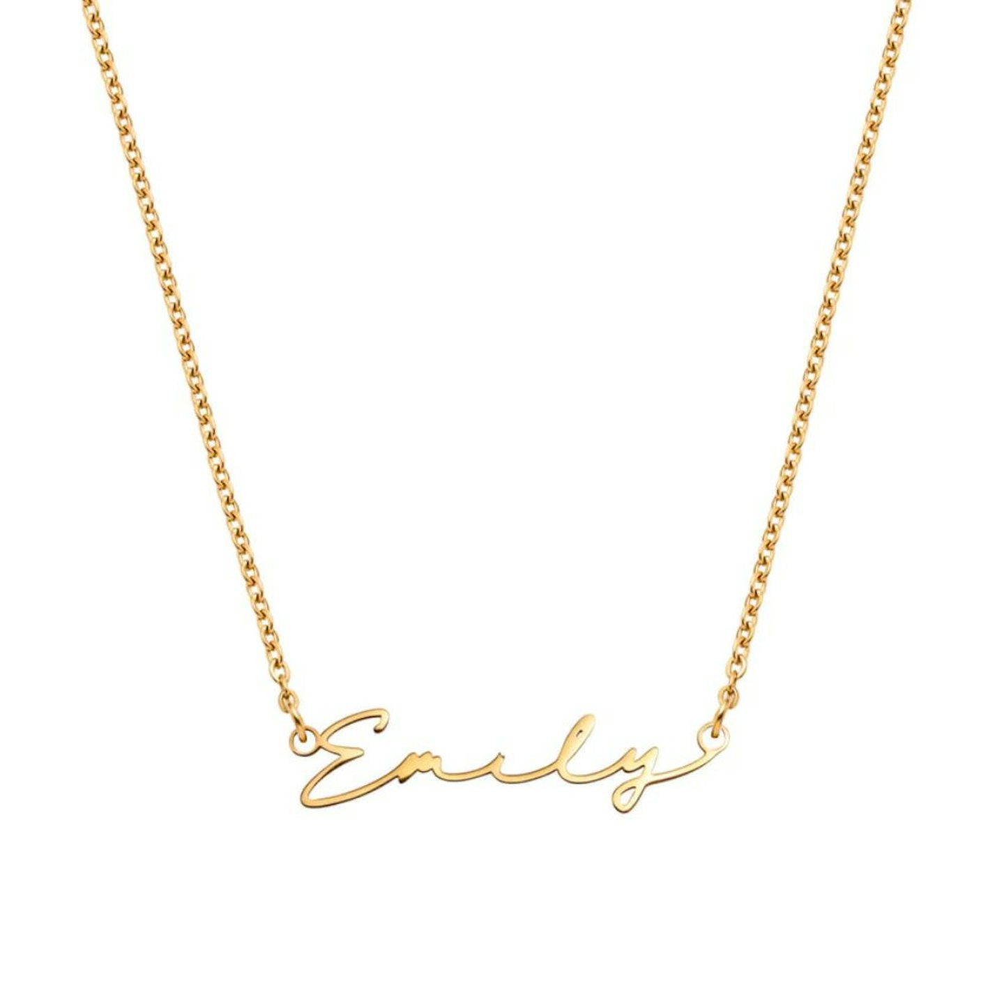 Abbott Lyon Signature Name Necklace