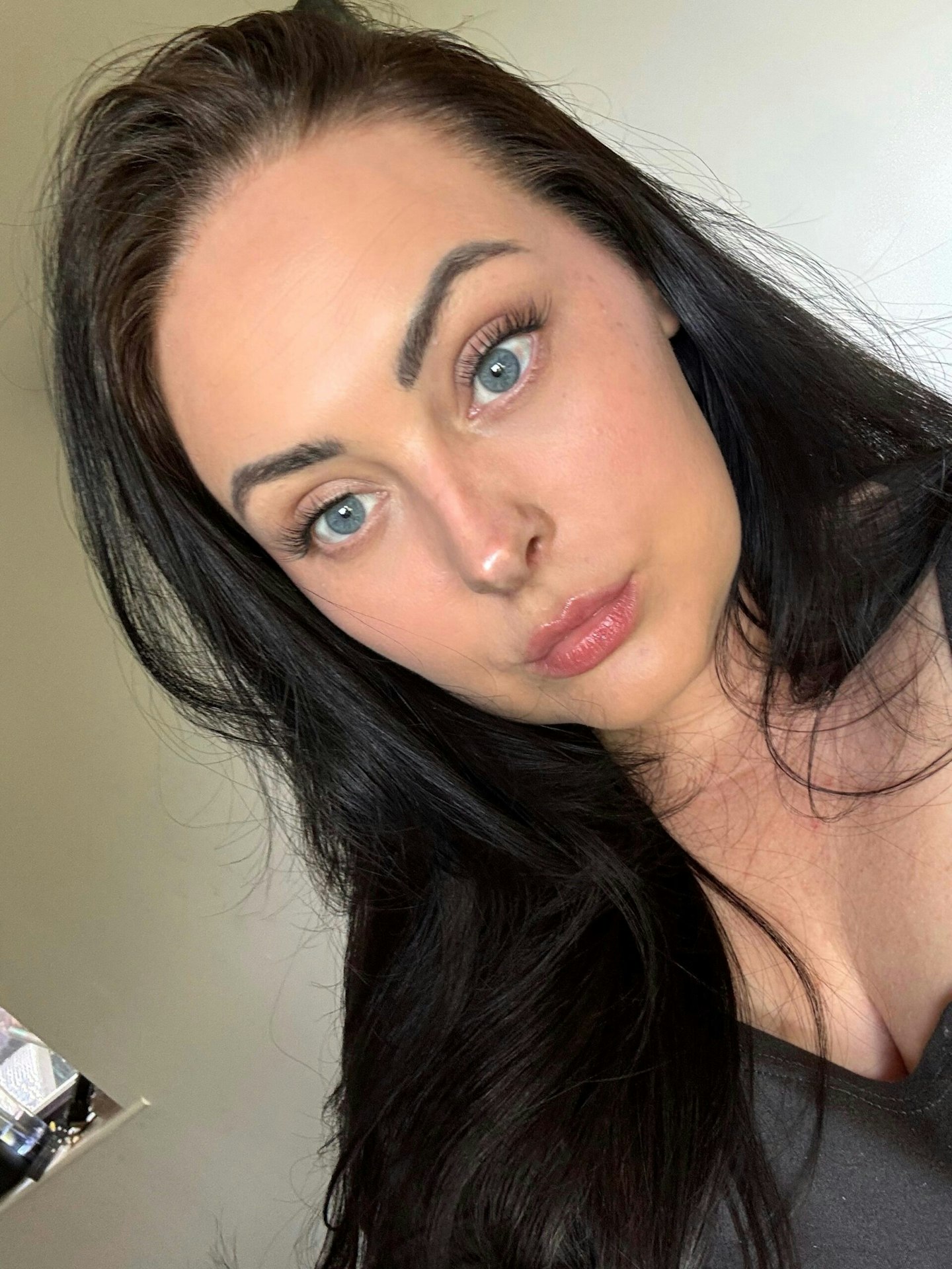 Chelsea Garner wearing the Armani Luminous Silk Foundation 