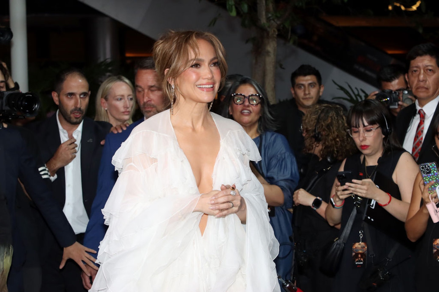 JLo attends Atlas premiere