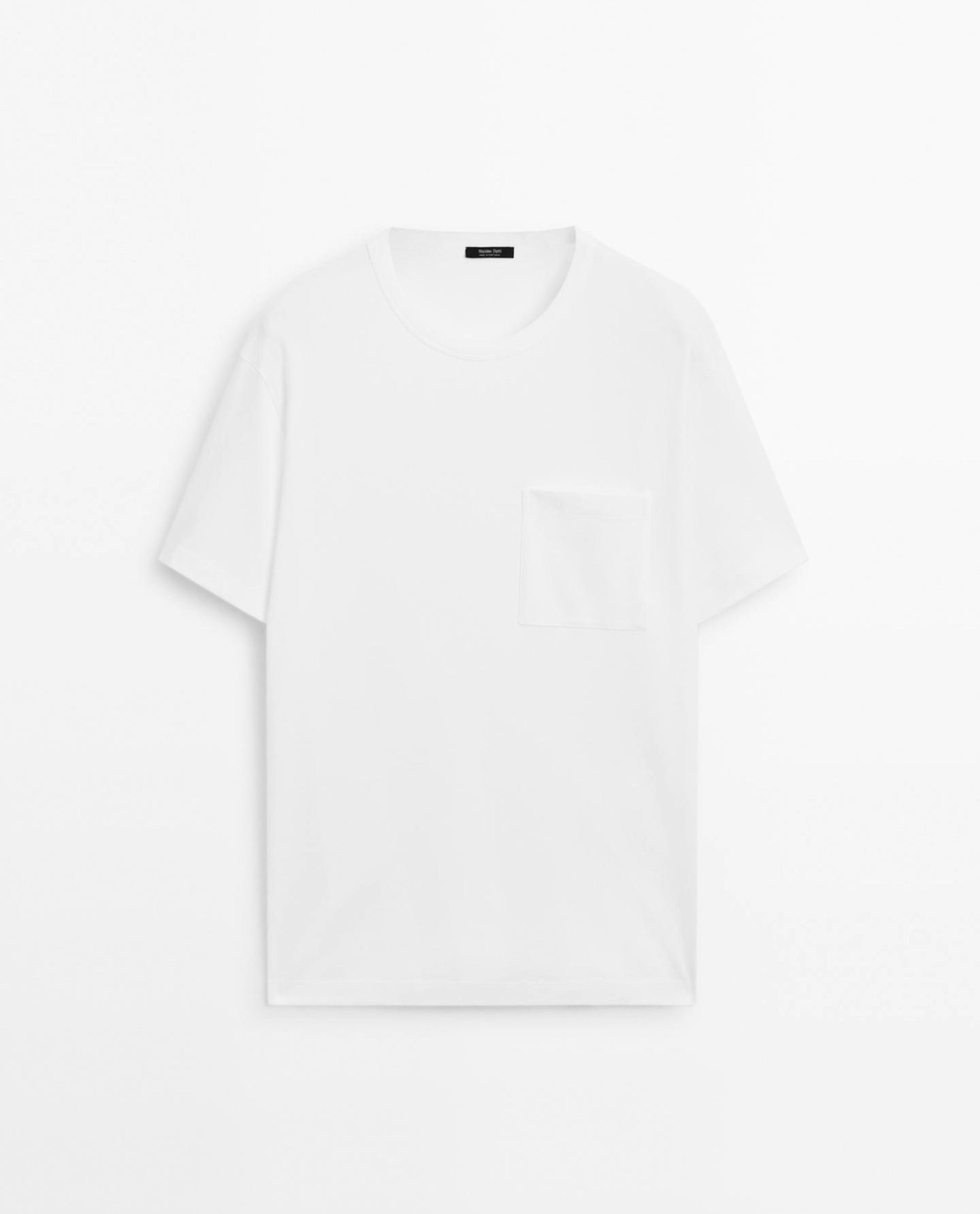 Massimo Dutti, 100% Cotton Short-Sleeve T-Shirt