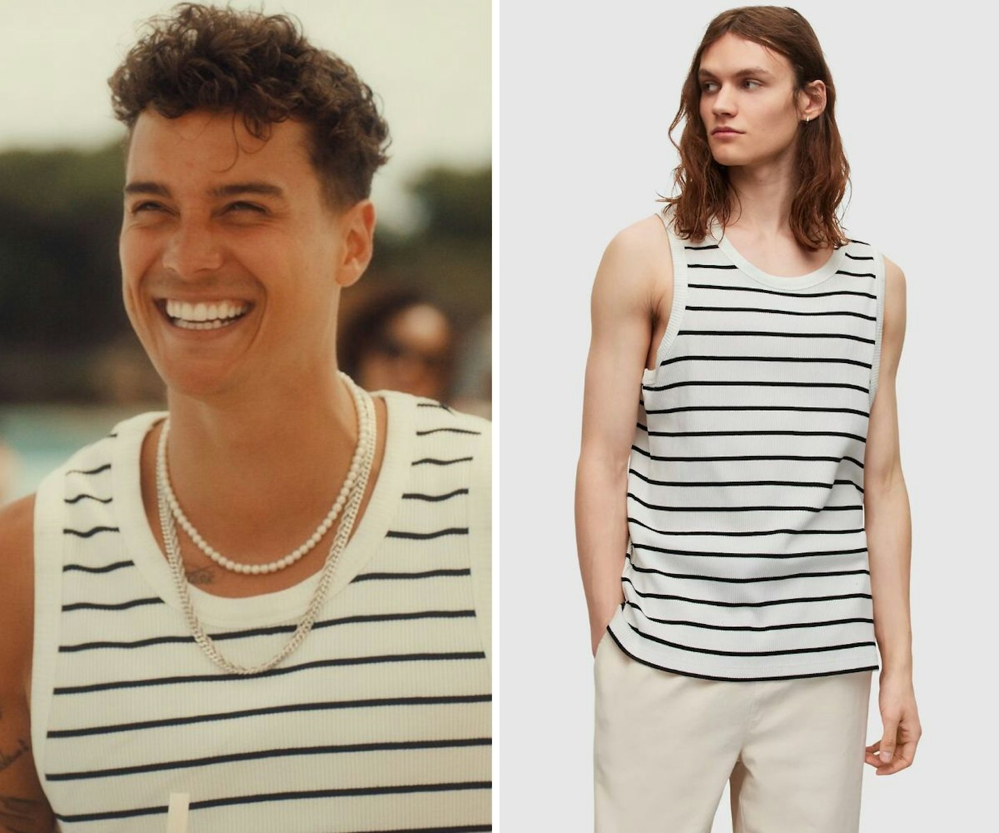 Miles Nazaire's Striped Vest 