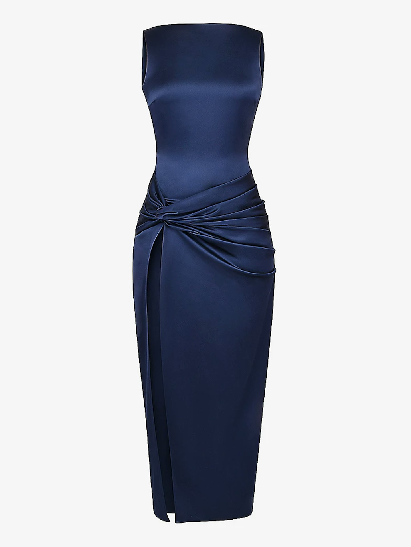 House Of CB, Roxanne Slash High Neck Woven Maxi Dress