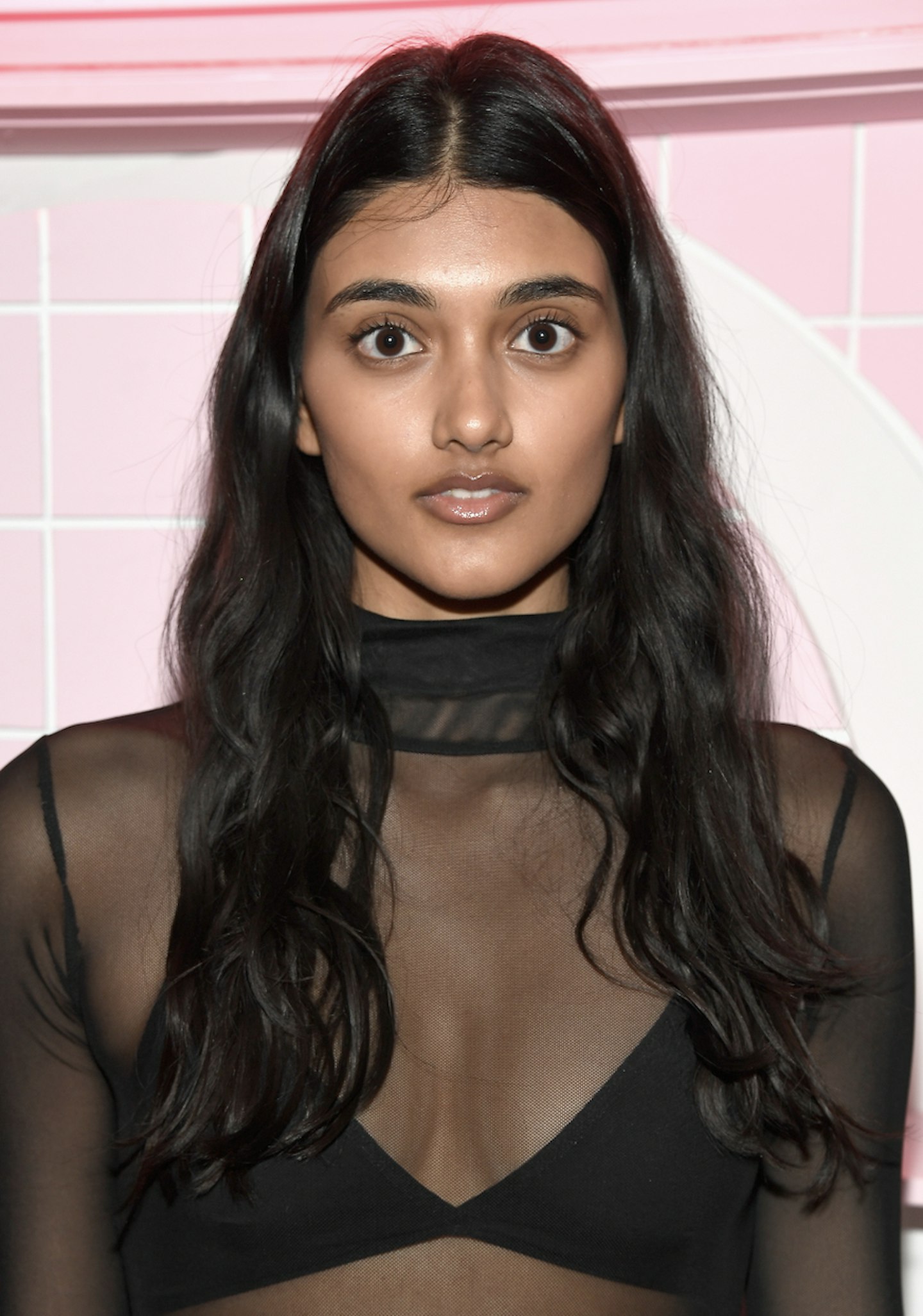 Heres Neelam Gills Best Beauty Looks Including Her Most Recent Lip Combination Beauty