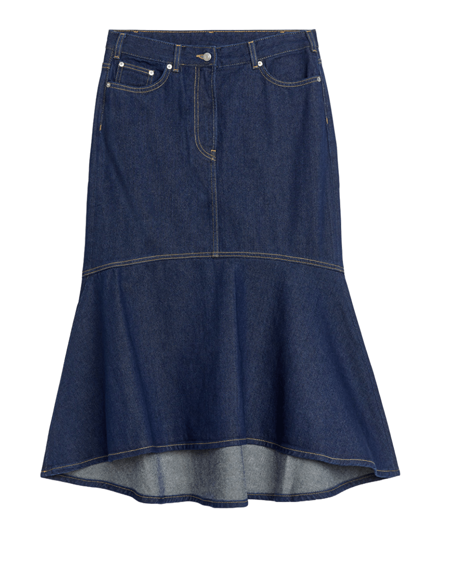 Arket denim skirt