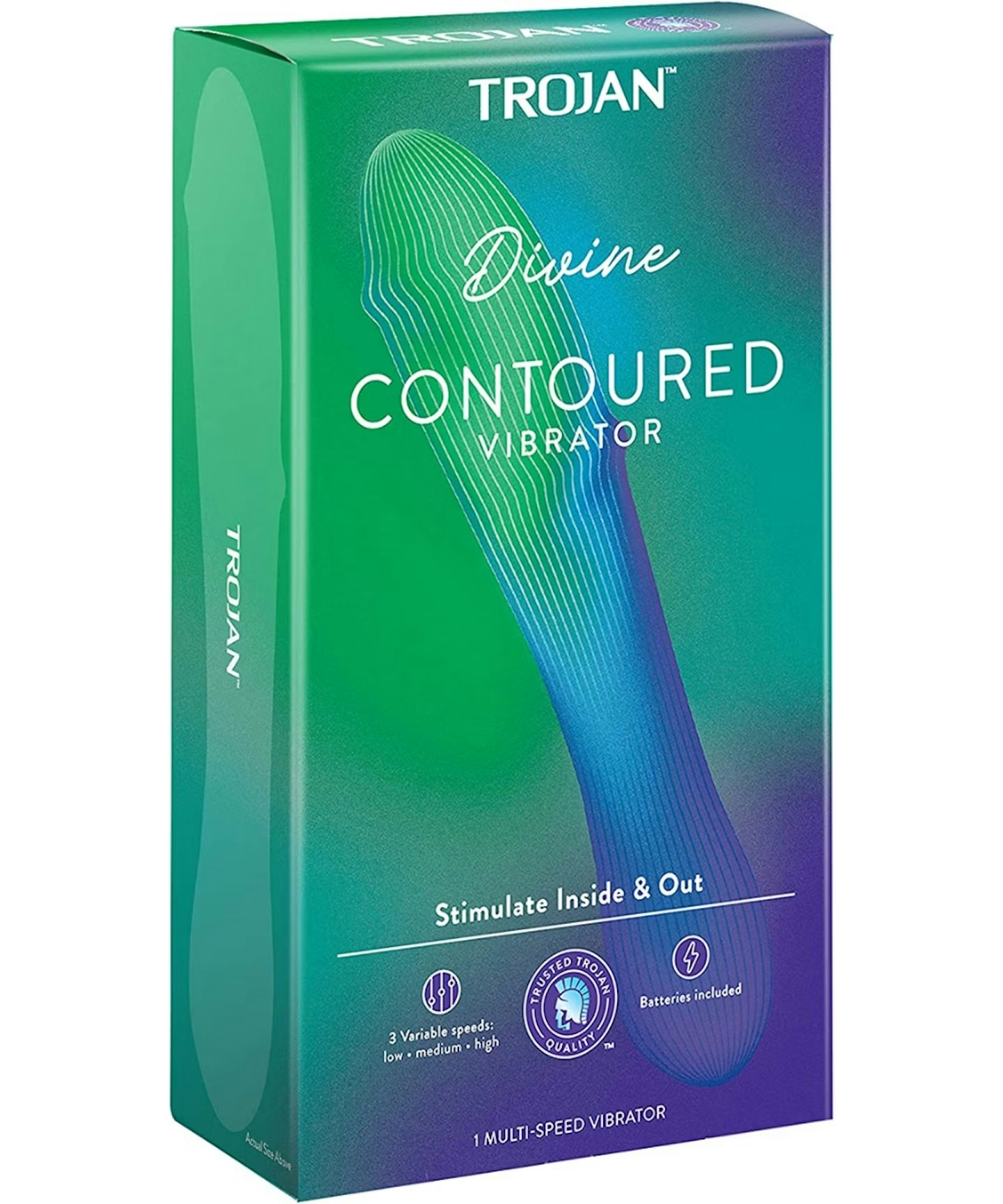 Trojan Divine Contoured Vibrator