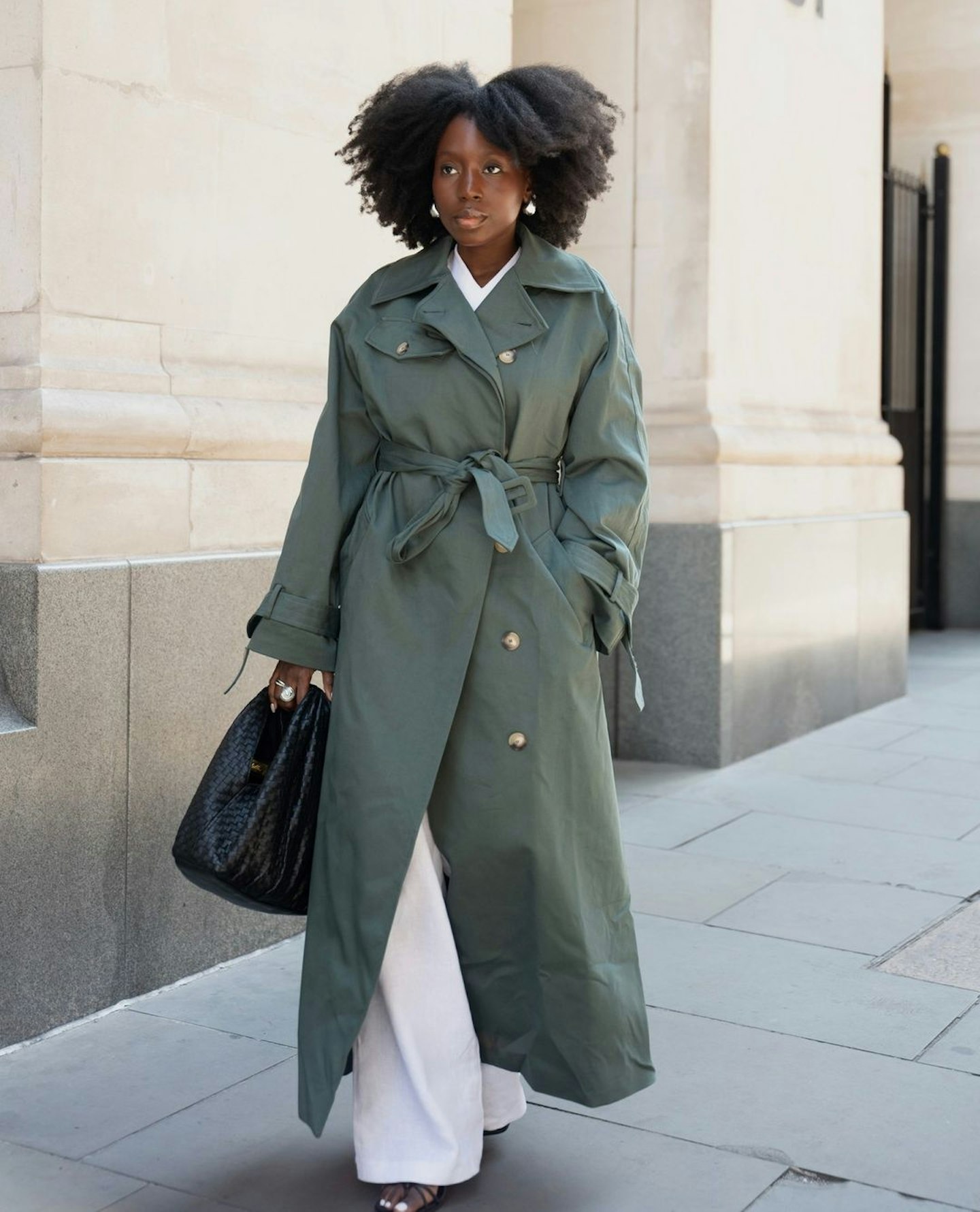 This Aligne Trench Coat Is Finally Back In Stock