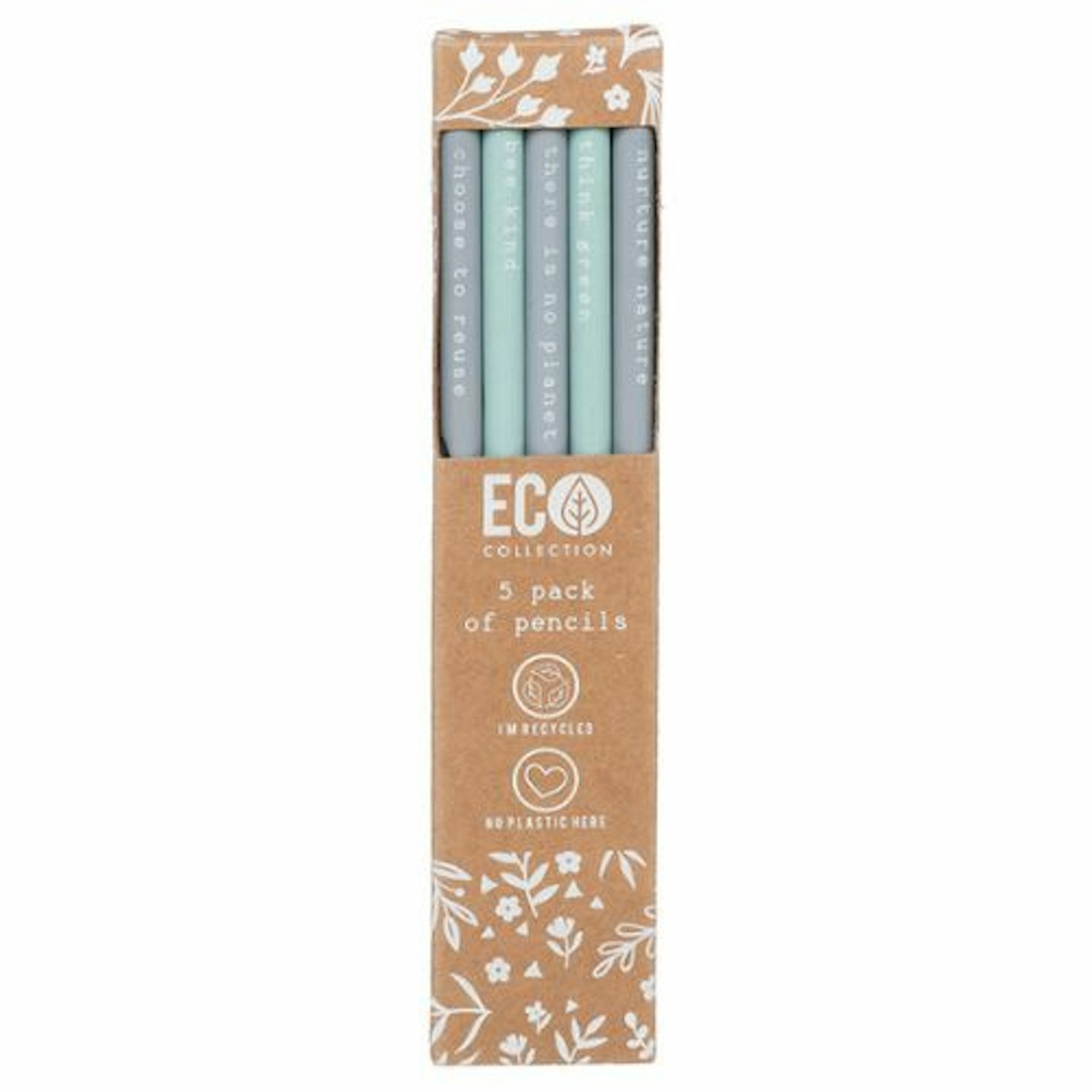 WHSmith, Eco Collection 5 Pack Of Pencils