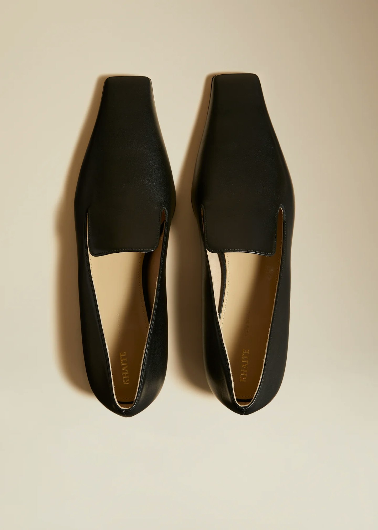 khaite loafers 