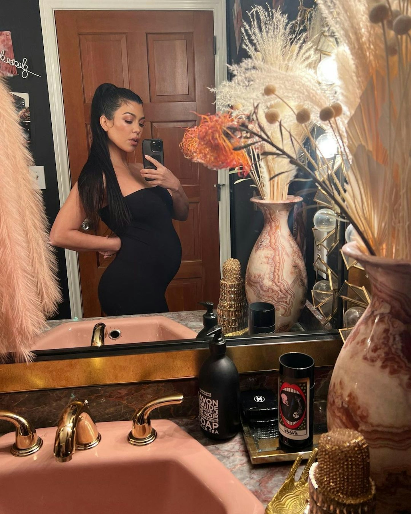 Kourtney Kardashian's Latest Maternity Outfit Didn't Just Have a