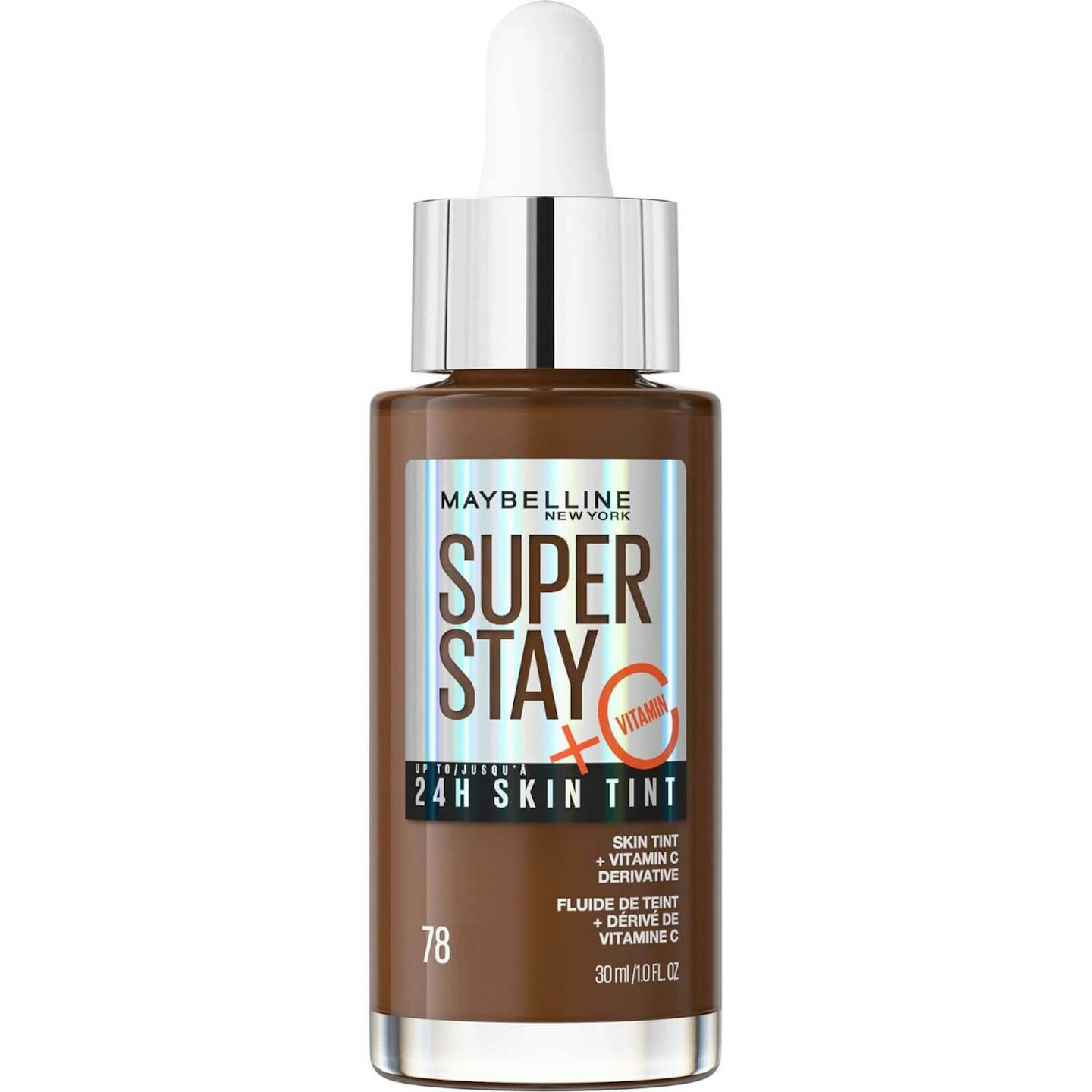 Maybelline, Super Stay up to 24H Skin Tint Foundation + Vitamin C