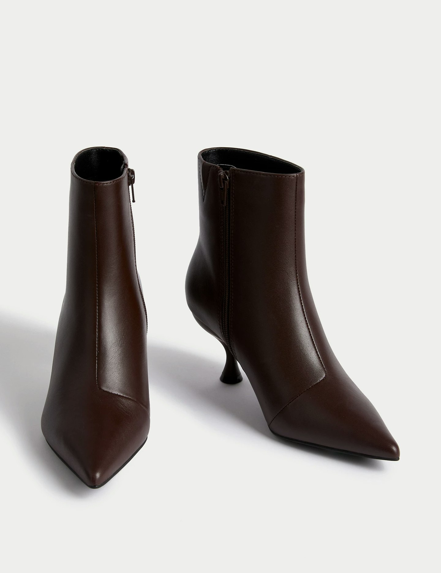 m&S boots kitten heels