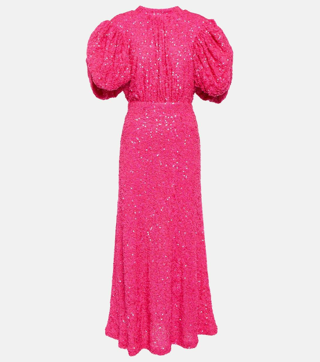 Jane ann blush clearance pink sequin maxi dress