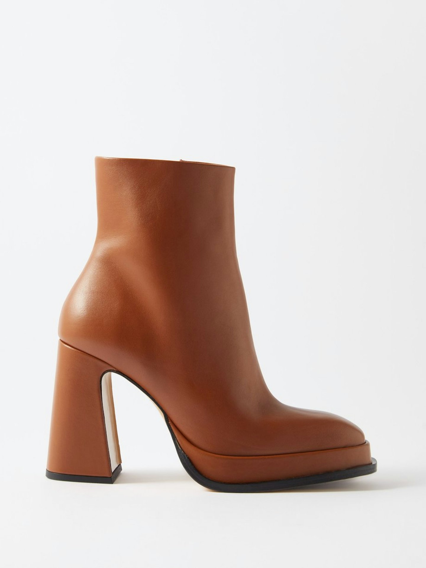 Souliers Martinez, Chueca 90 Leather Platform Boots