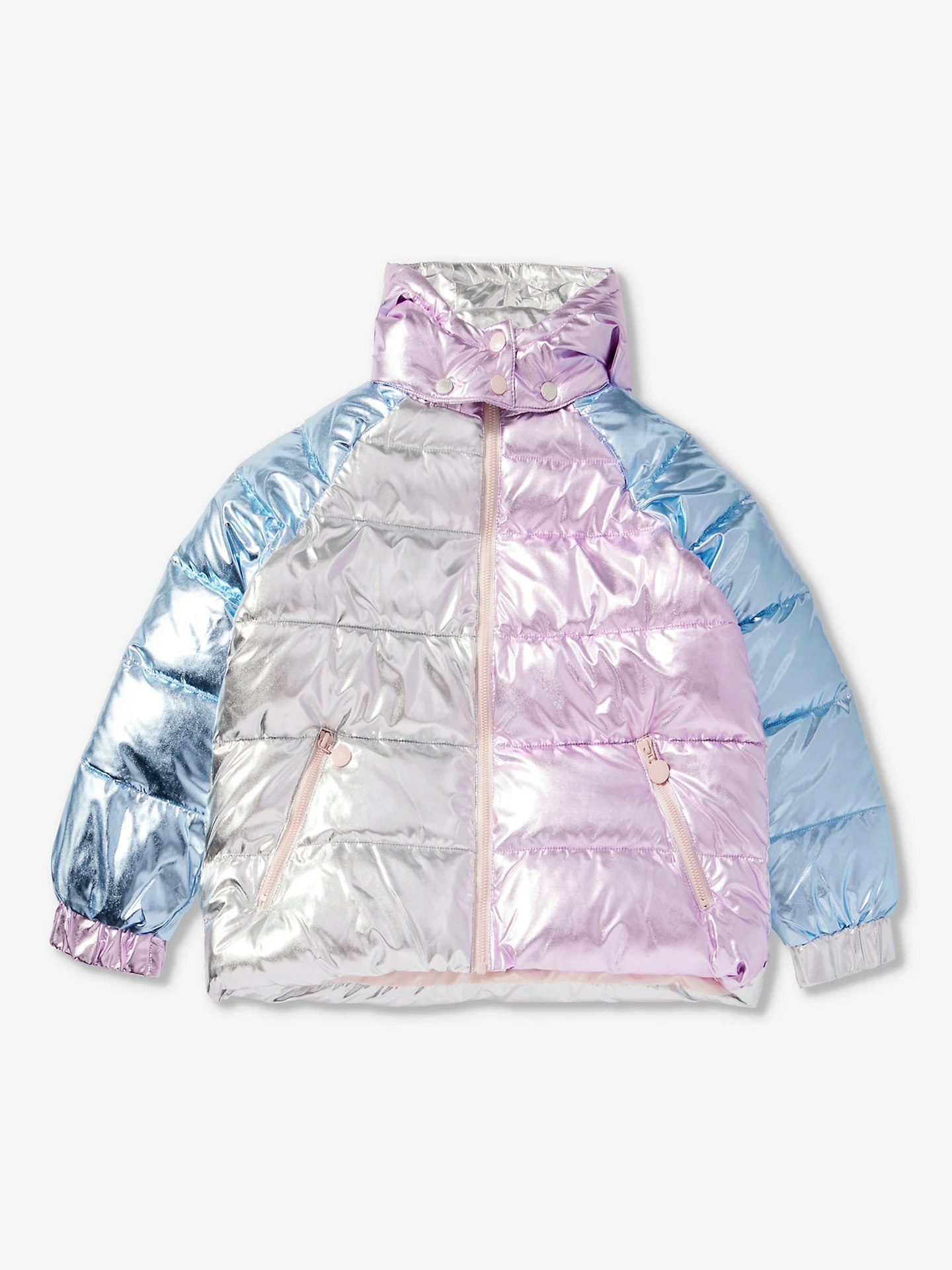 Stella McCartney, Metallic Quilted Recycled Polyester Jacket