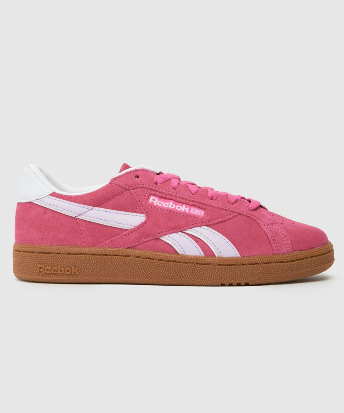 Reebok Club C Grounds Trainers In Pink