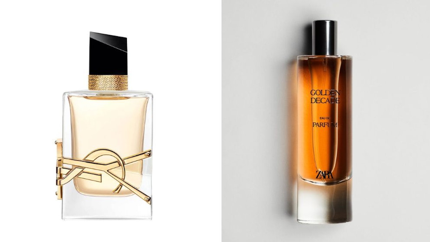 zara perfume vs original