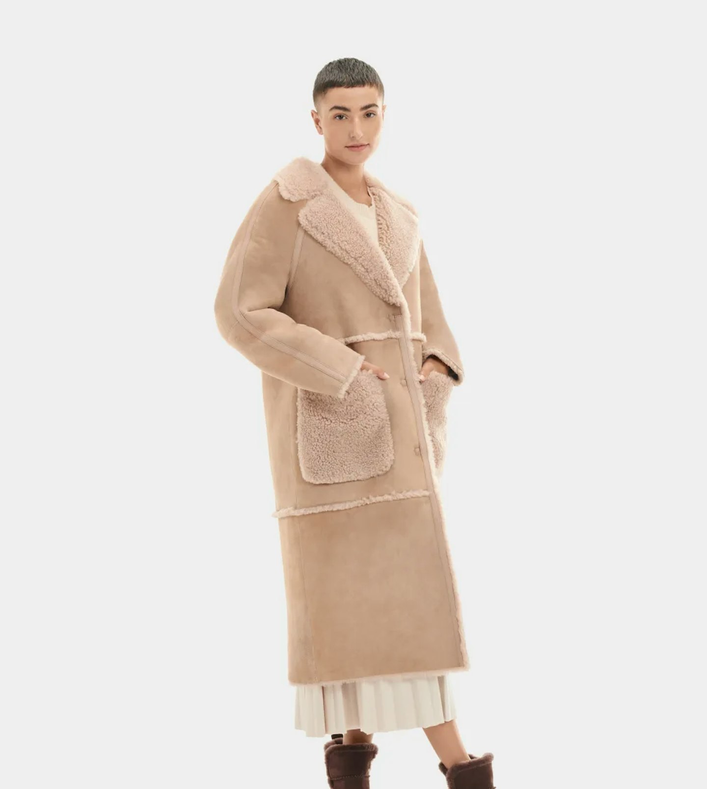UGG, Fayre Twinface Sheepskin Coat