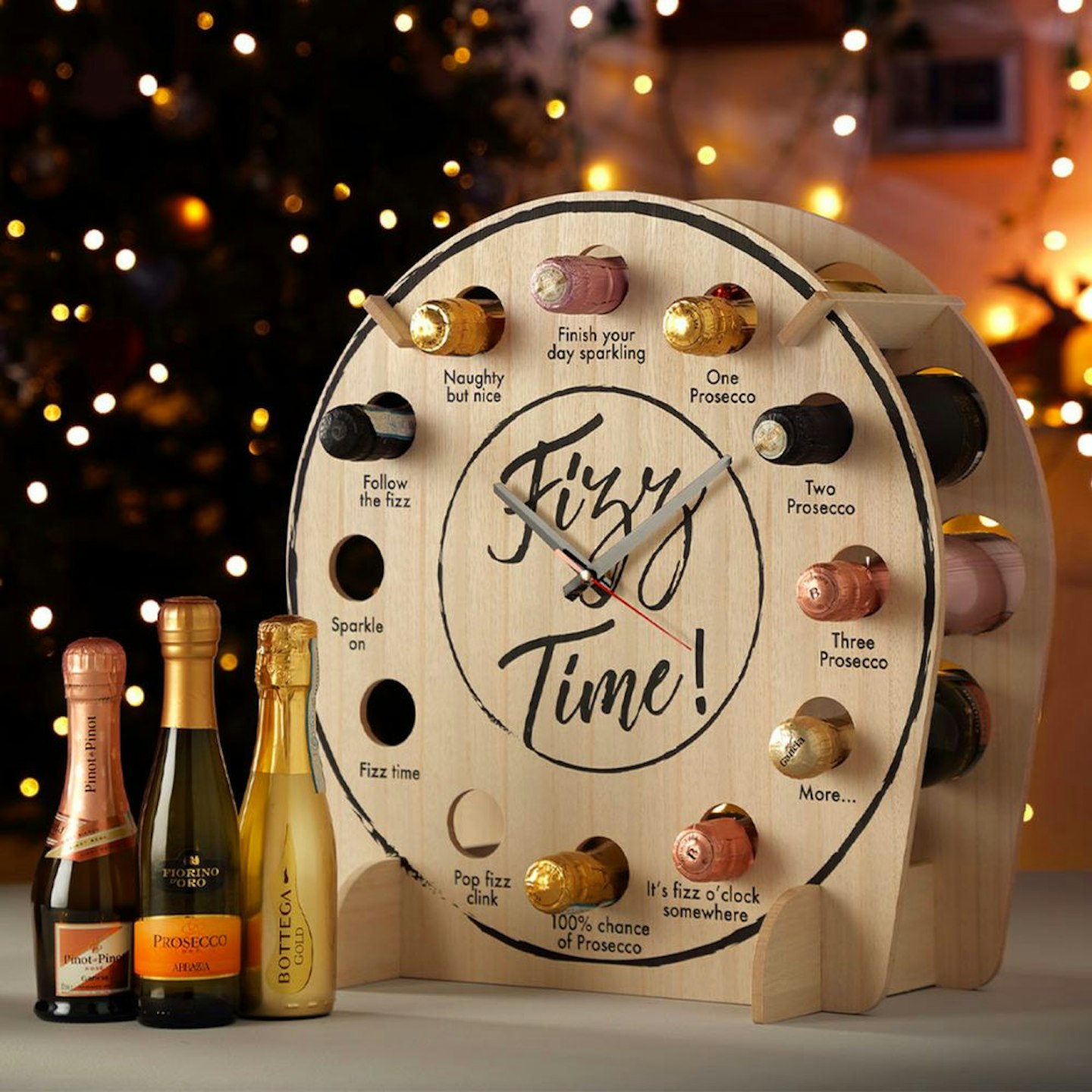 12 Days of Prosecco Fizz Clock