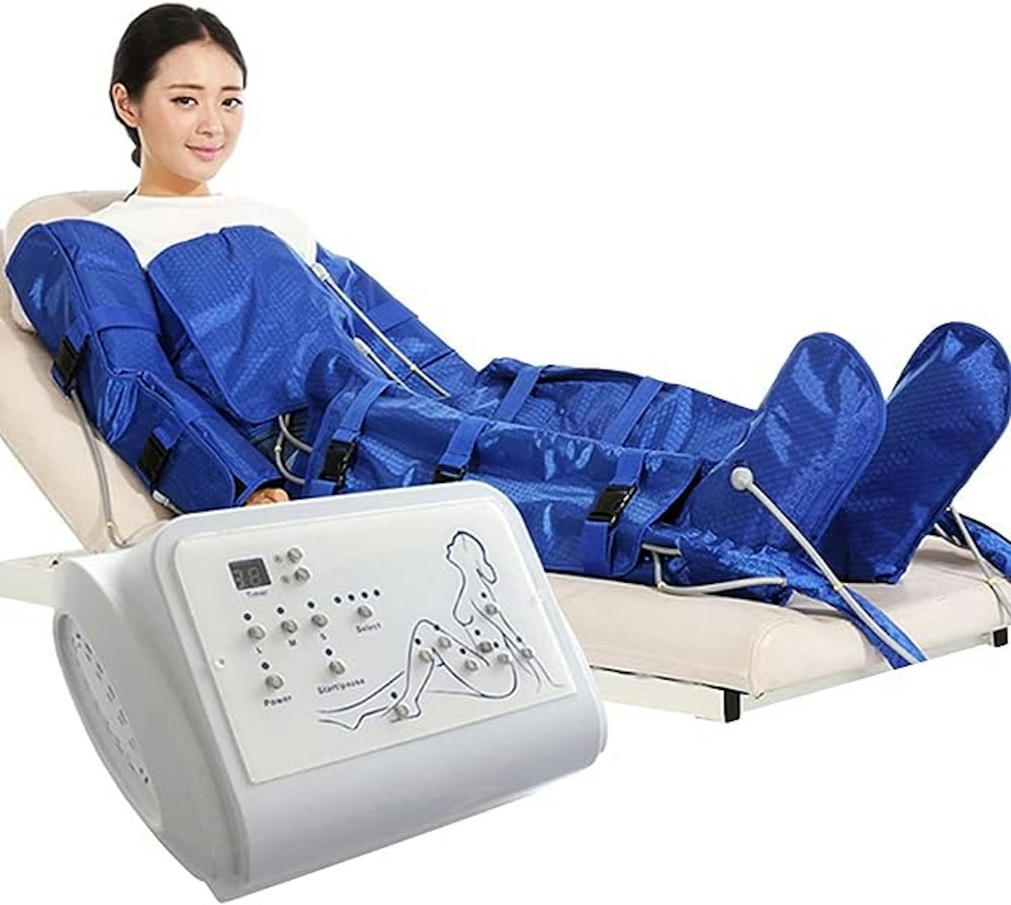 ZRZJBX Air Wave Pressure Lymphatic Drainage Vacuum Therapy