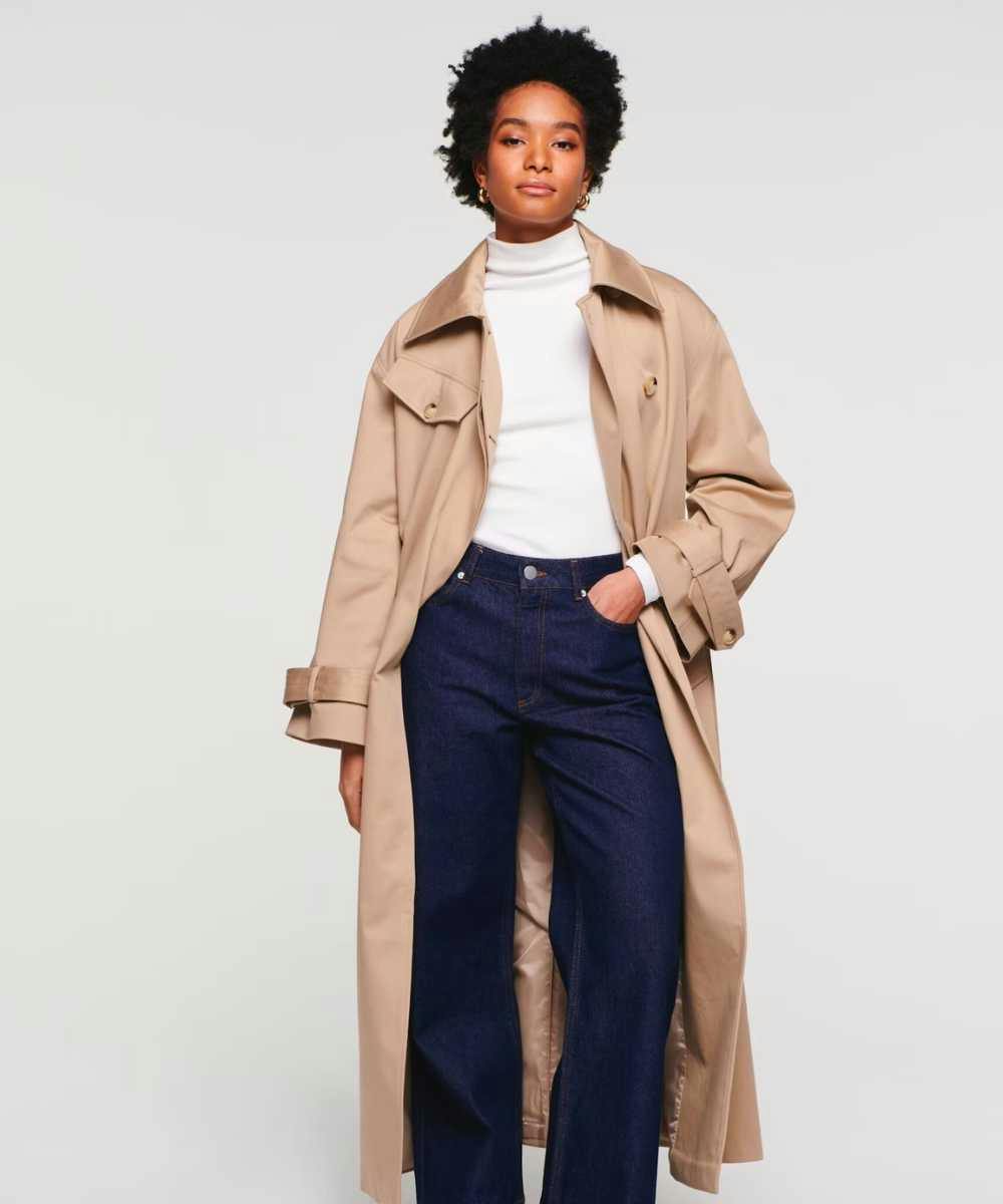 Fall trench clearance coat