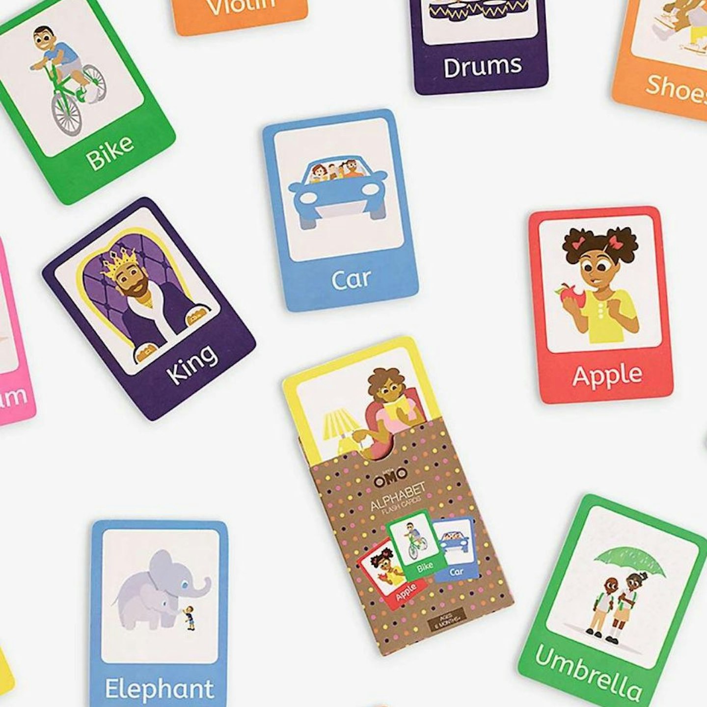 Best Diverse Toys: Alphabet paper flashcards set of 26
