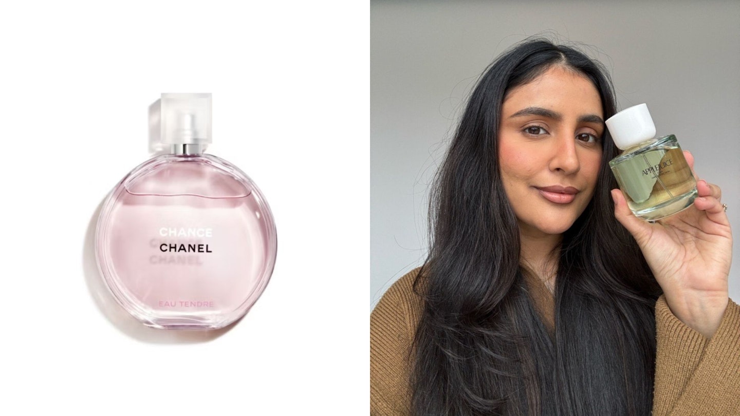 Zara Applejuice vs Chanel Chance Eau Tendre