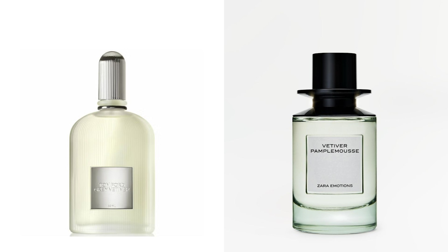 Zara Vetiver Pamplemousse vs Tom Ford Grey Vetiver