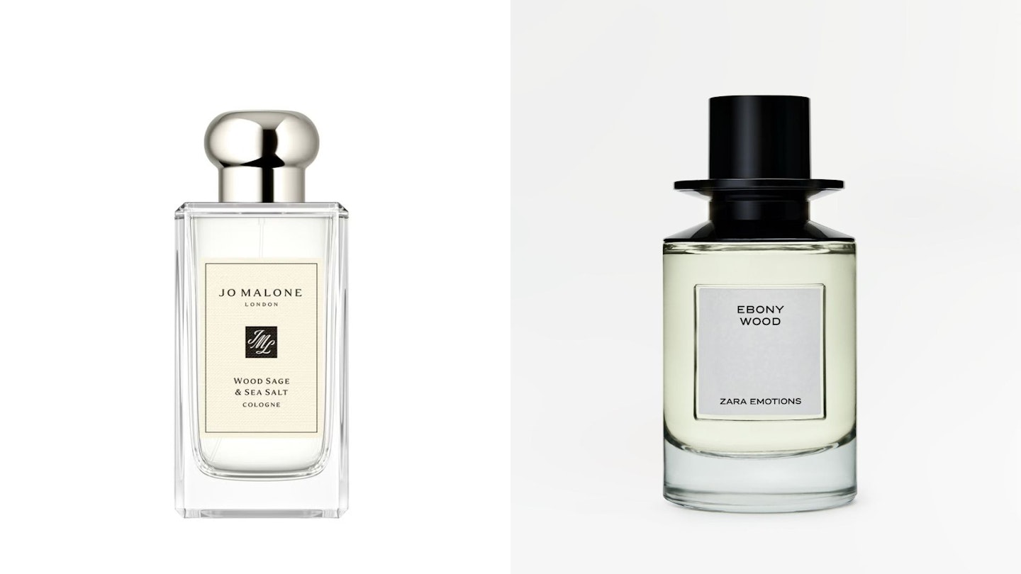 Zara Ebony Wood vs Jo Malone London Wood Sage & Sea Salt