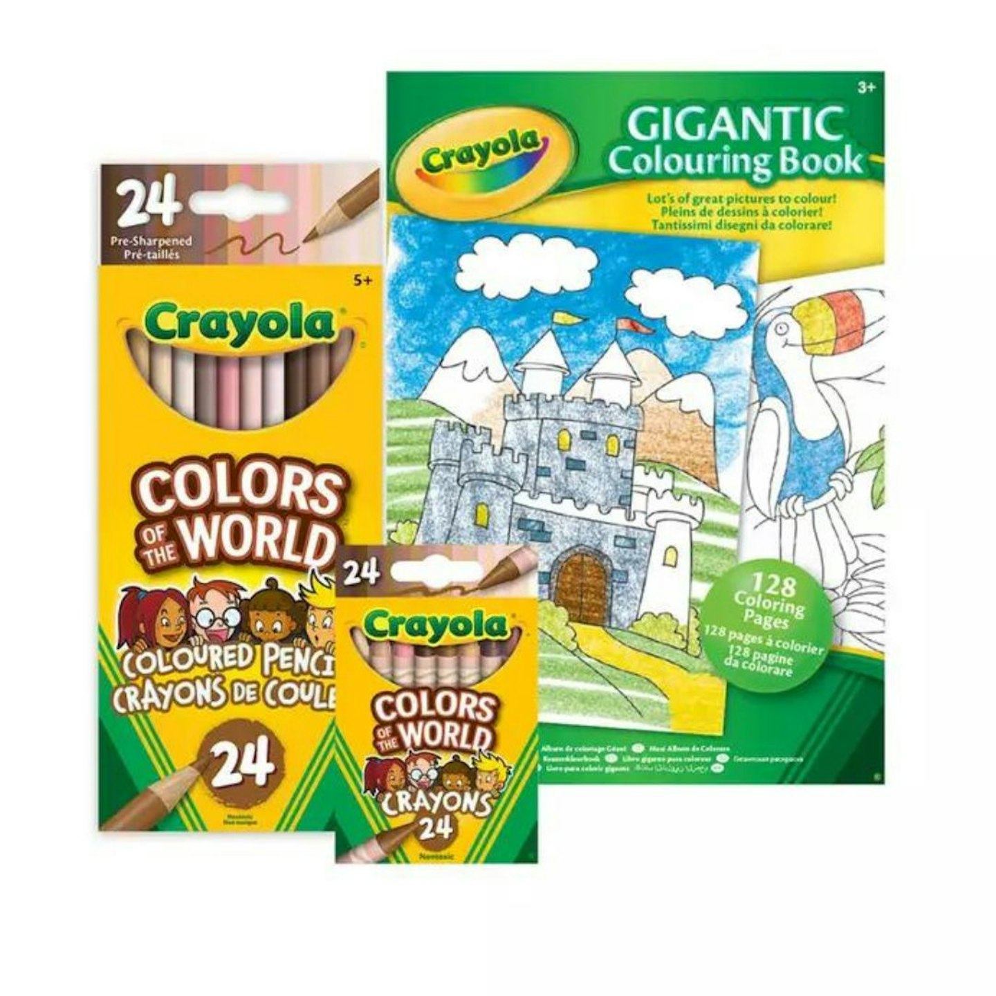 Best Diverse Toys: Crayola Colours of the World Crayons Set