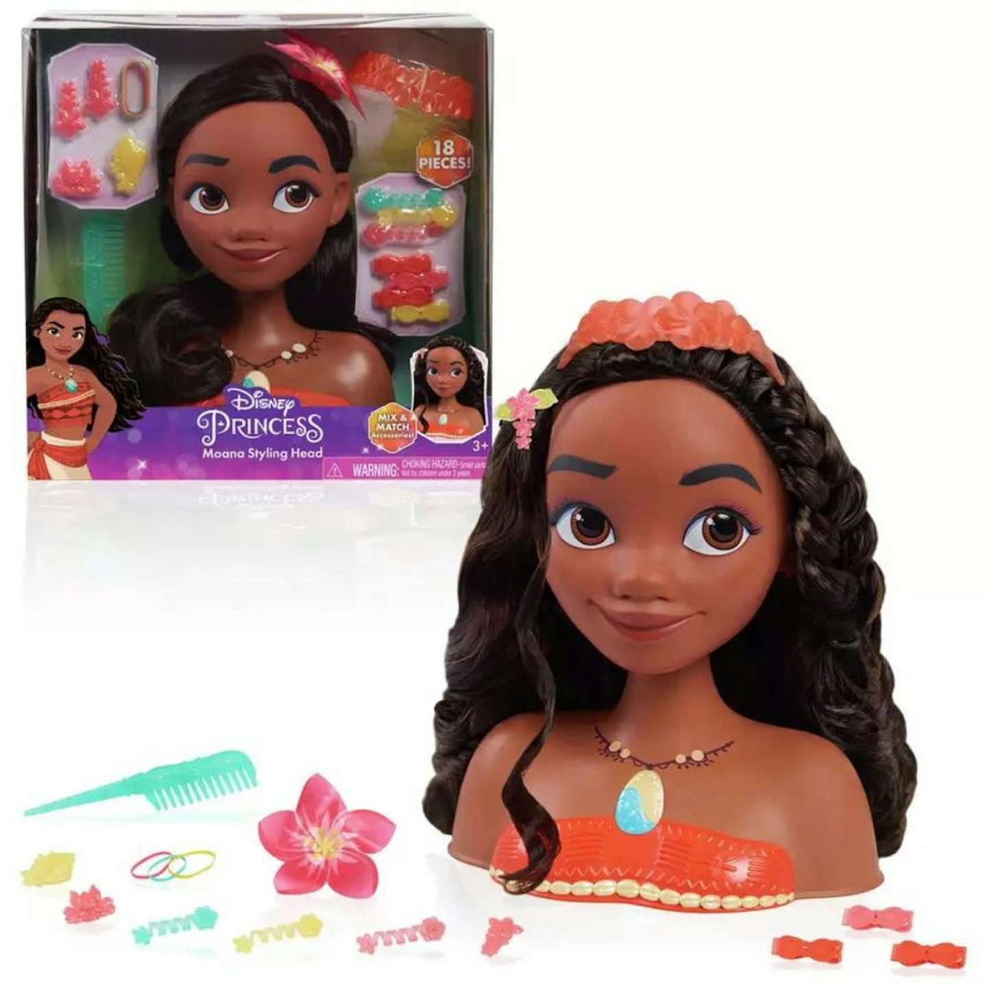 Best Diverse Toys: Disney Princess Moana Styling Head