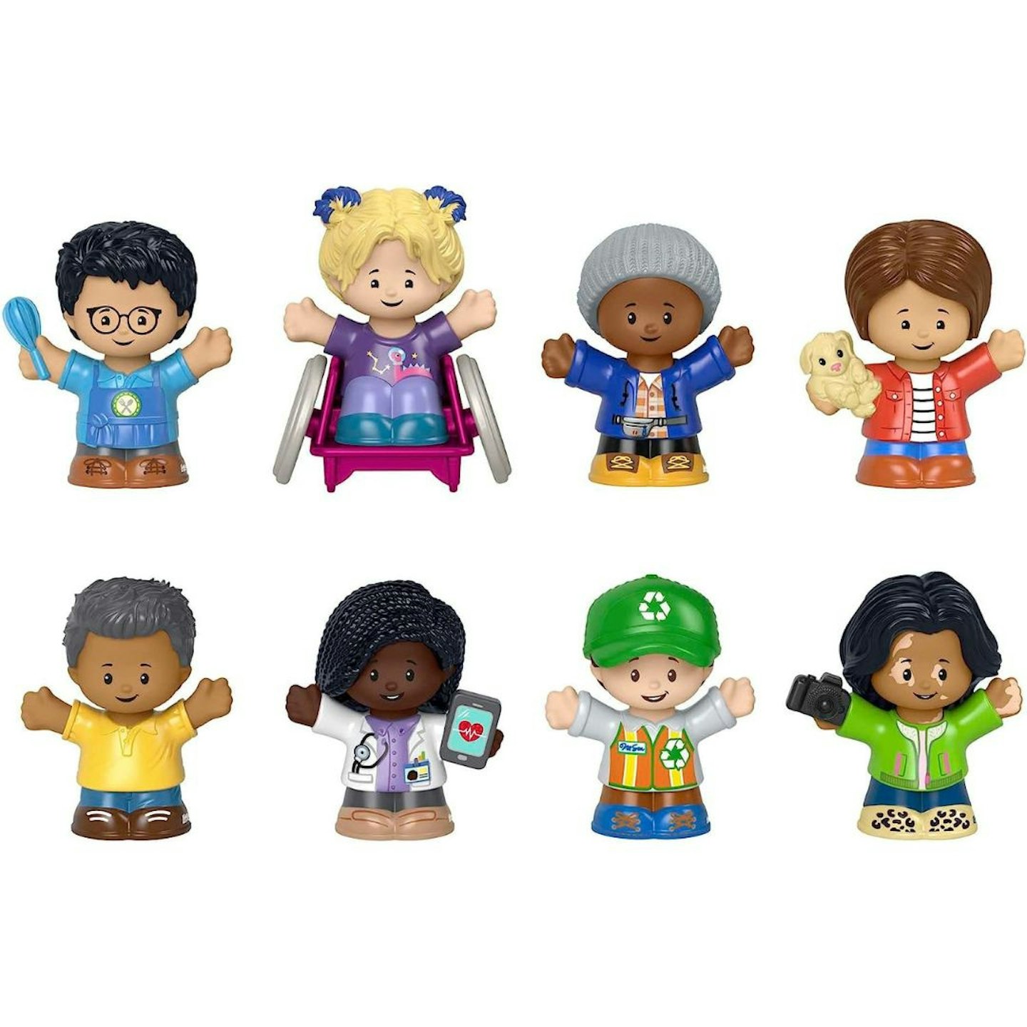 Best Diverse Toys: Fisher-Price Little People Figure Set for Toddler and Preschool Pretend Play