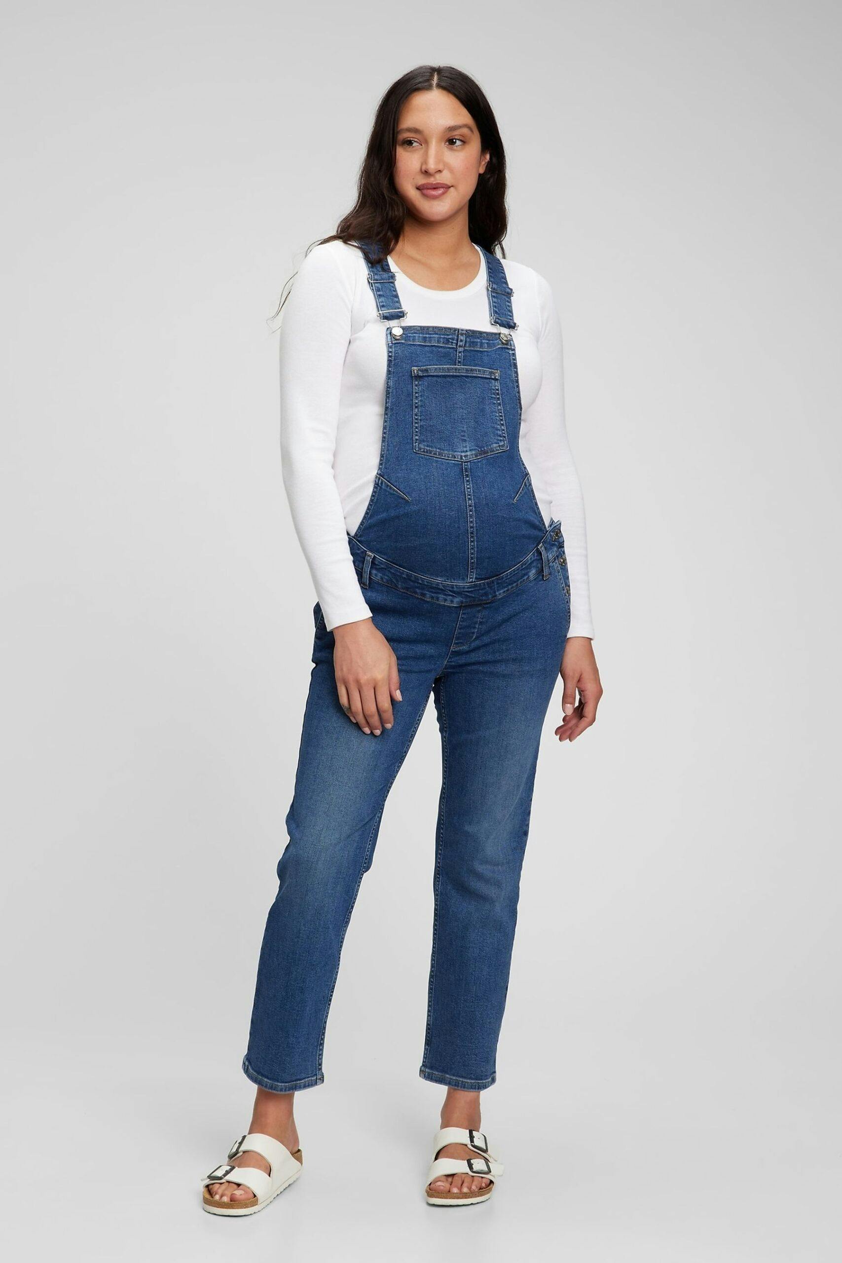 Ladies denim hotsell dungarees uk