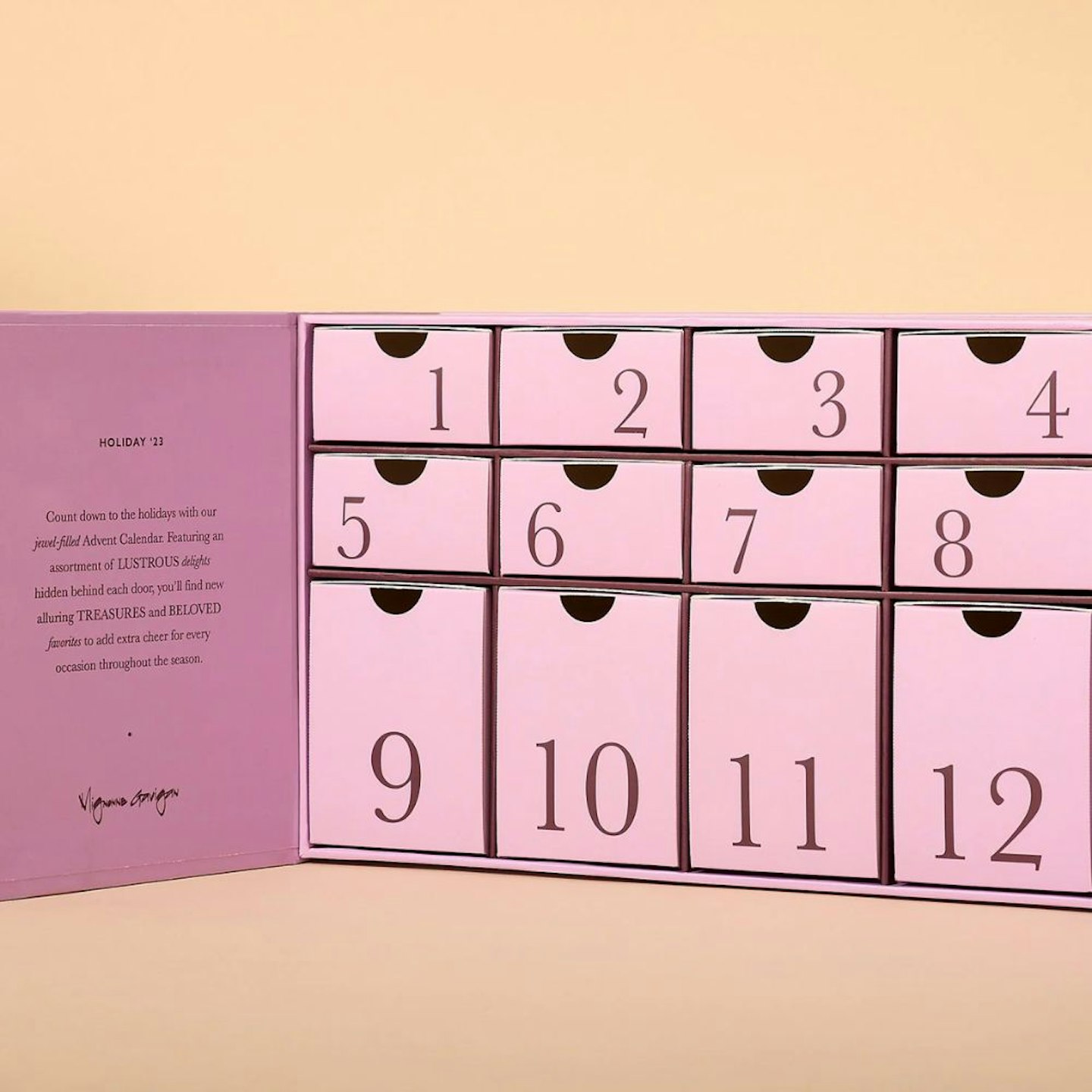 Mignonne Gavigan Jewellery Advent Calendar Box