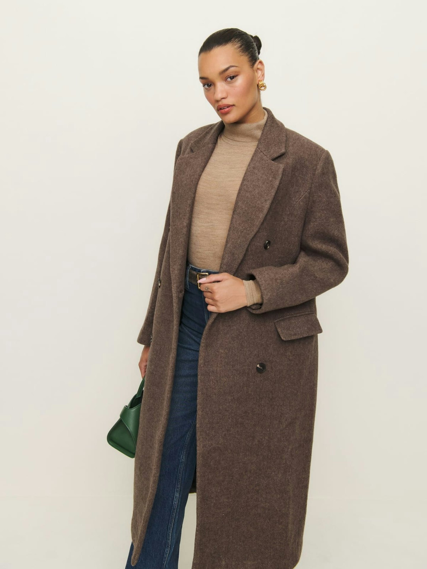 Reformation long wool coat best coats for women