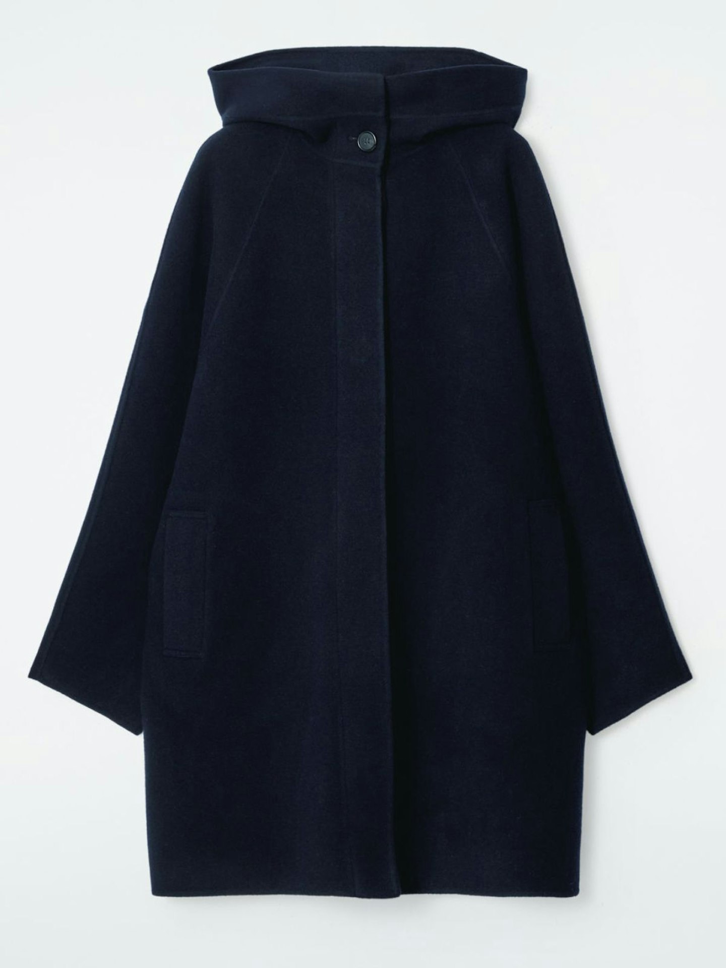 COS, Oversized Double-Faced Wool Coat 