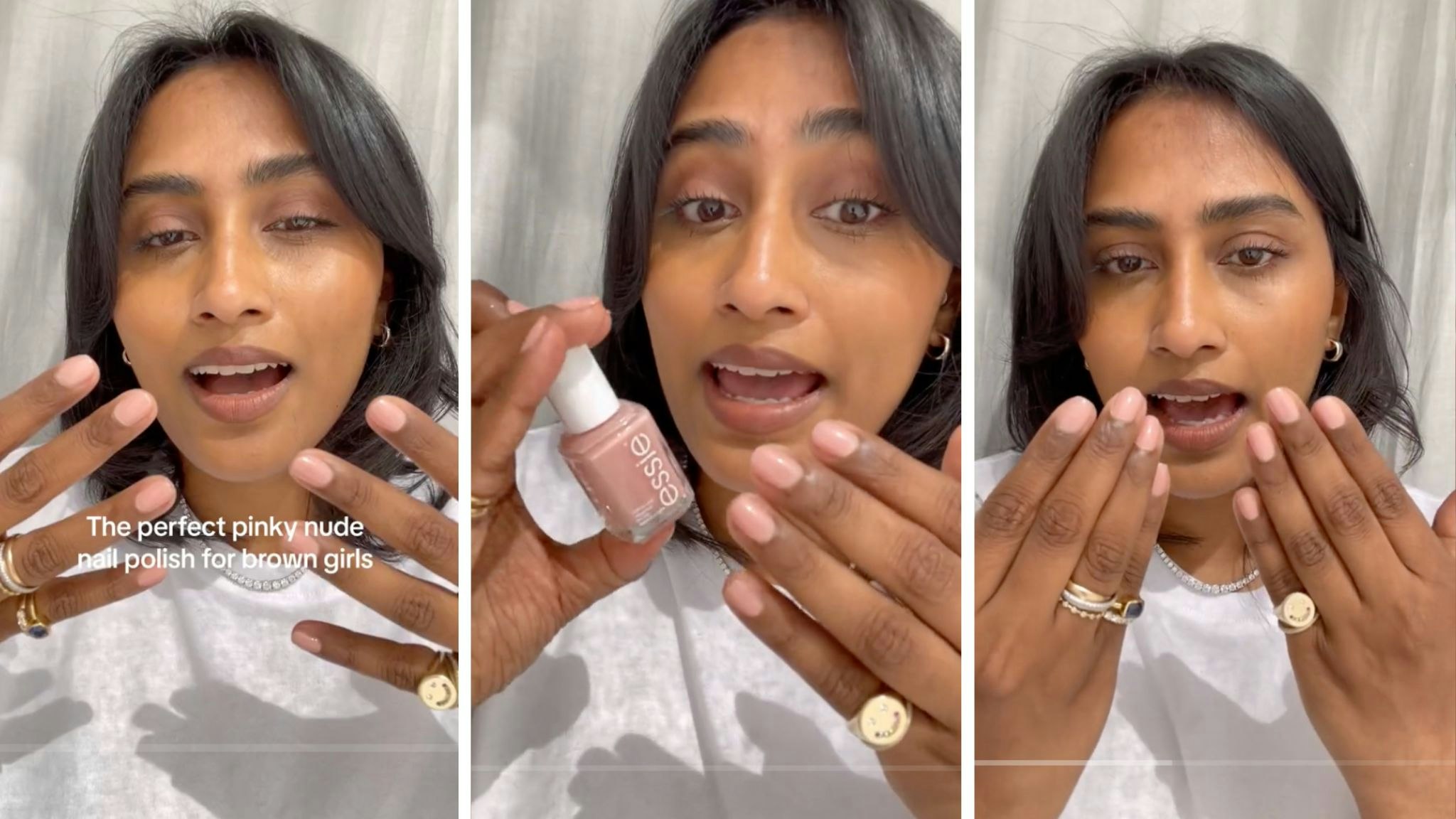 Meet The Perfect Pinky Nude Polish For Brown Girls