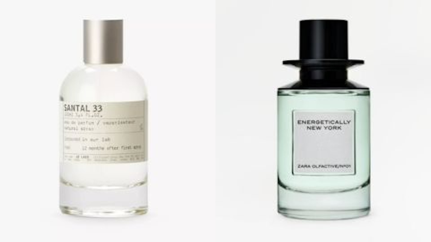 Zara Energetically New York vs Le Labo Santal 33