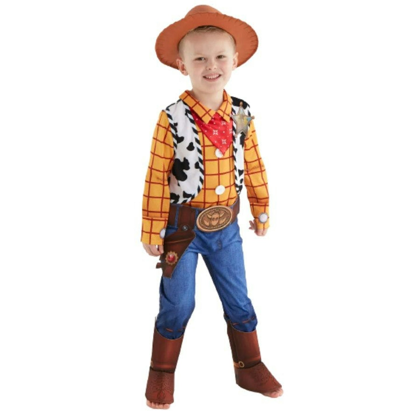 Kids Halloween Costumes: Disney Toy Story Woody Costume Set