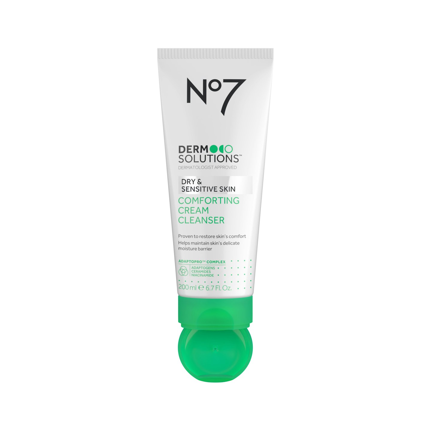 skin No7 Derm Solutions Comforting Cream Cleanser